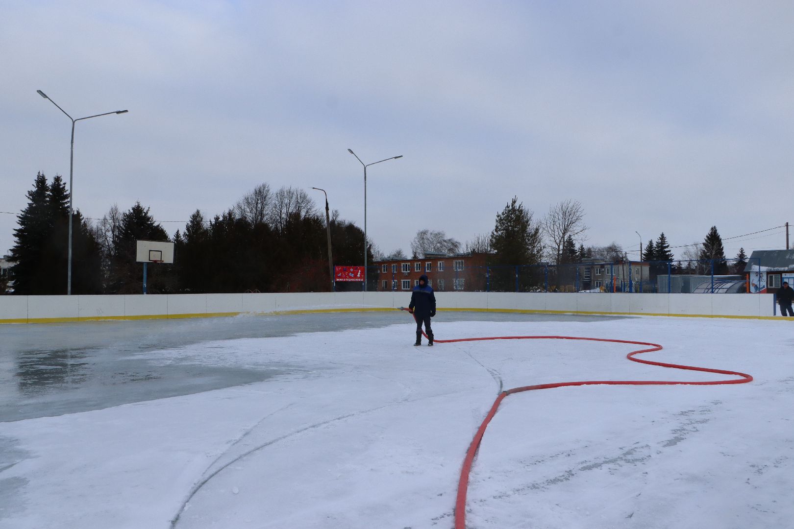 Серебряные Пруды, спорт, Зима в Подмосковье, катки, вертикалки