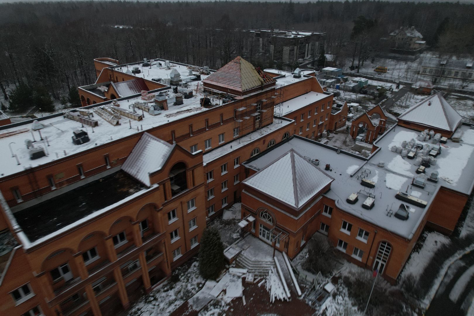 видео с коптера, стационар, капитальный ремонт,