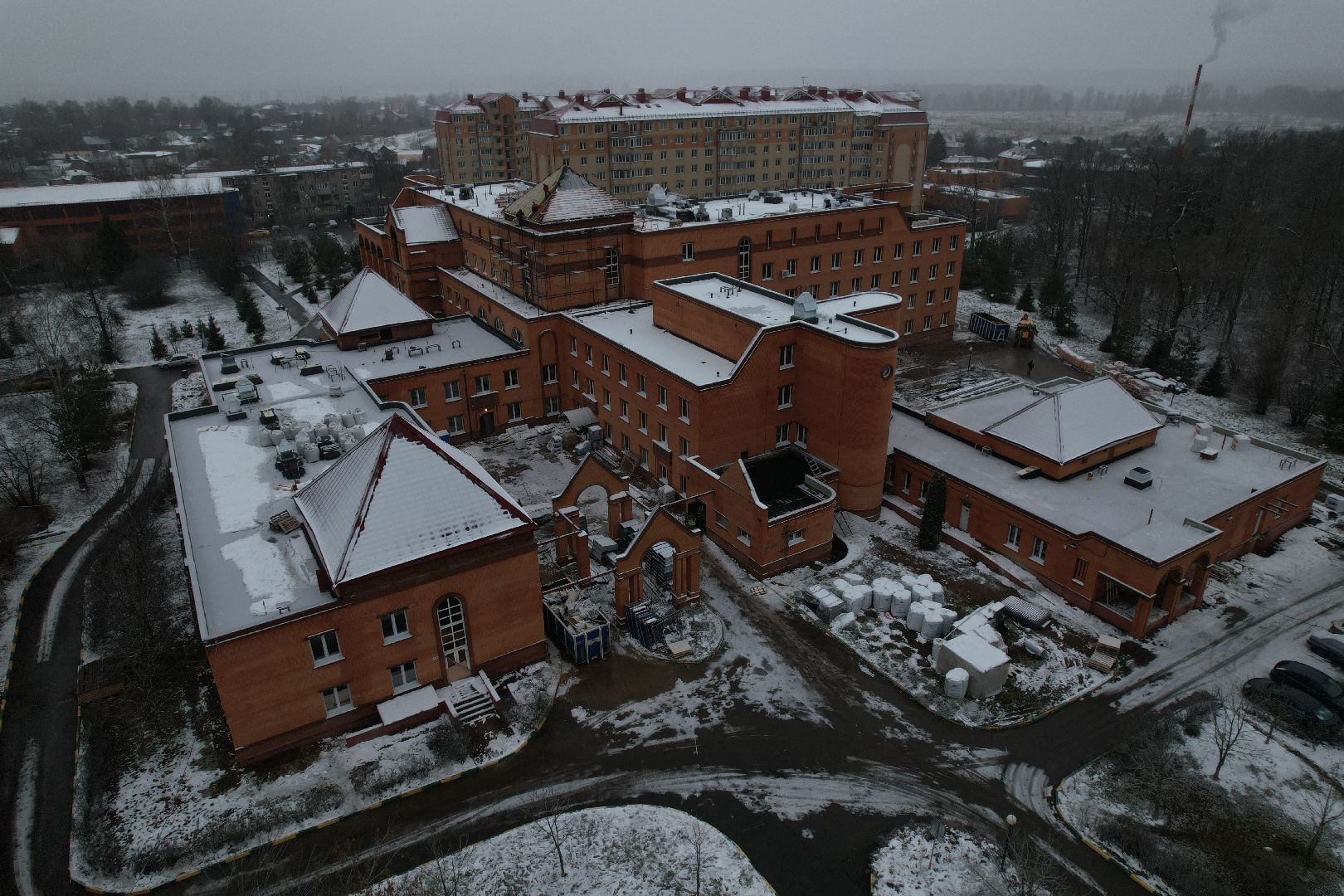 видео с коптера, стационар, капитальный ремонт,