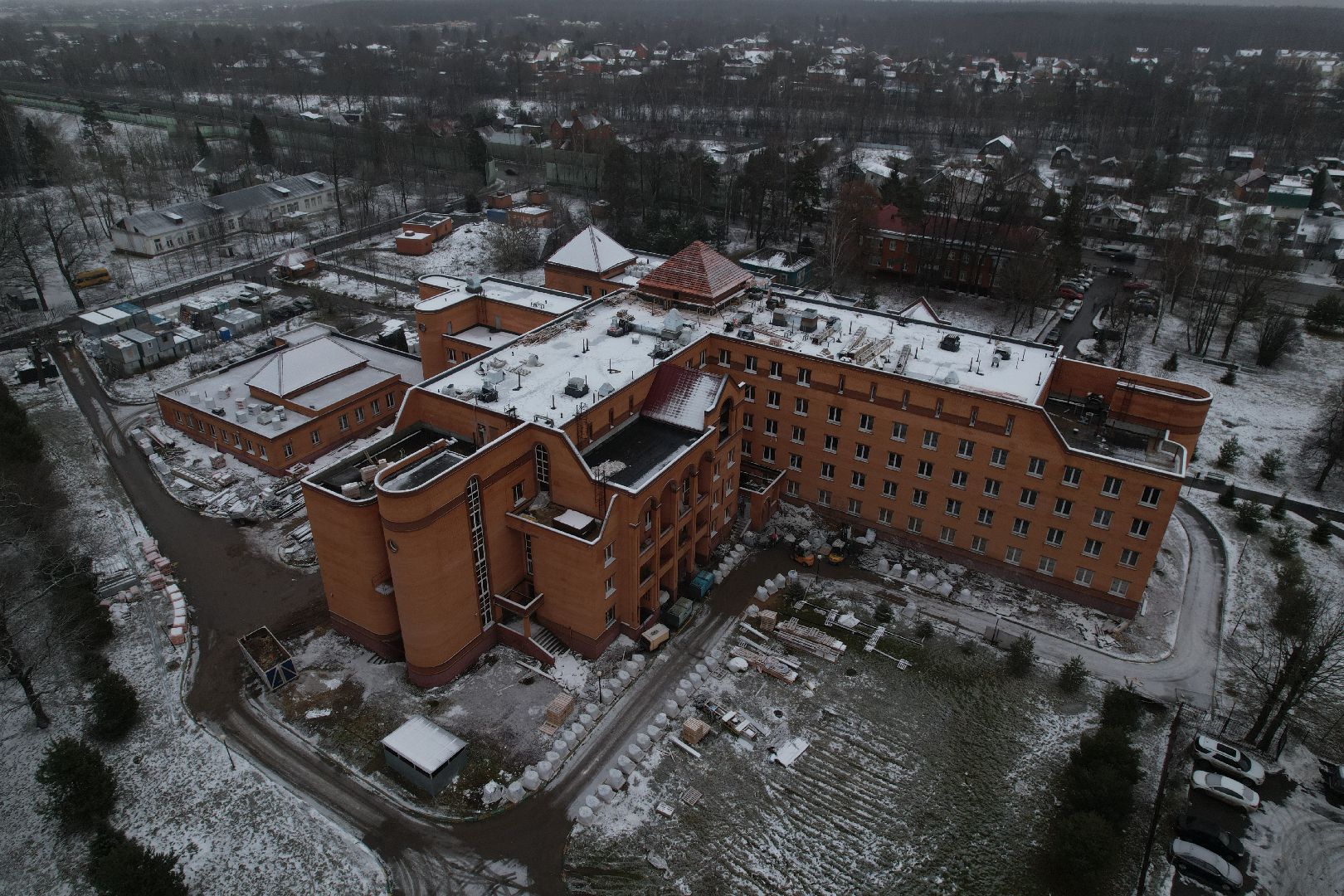 видео с коптера, стационар, капитальный ремонт,
