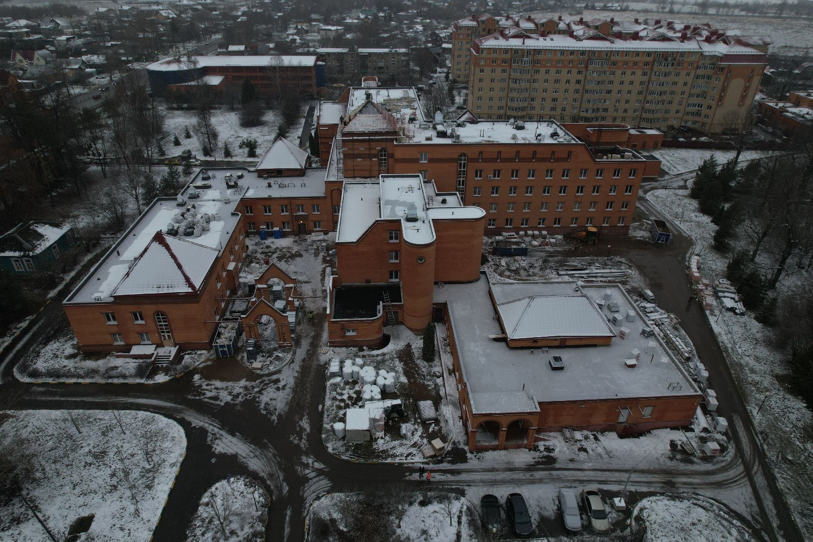 видео с коптера, стационар, капитальный ремонт,