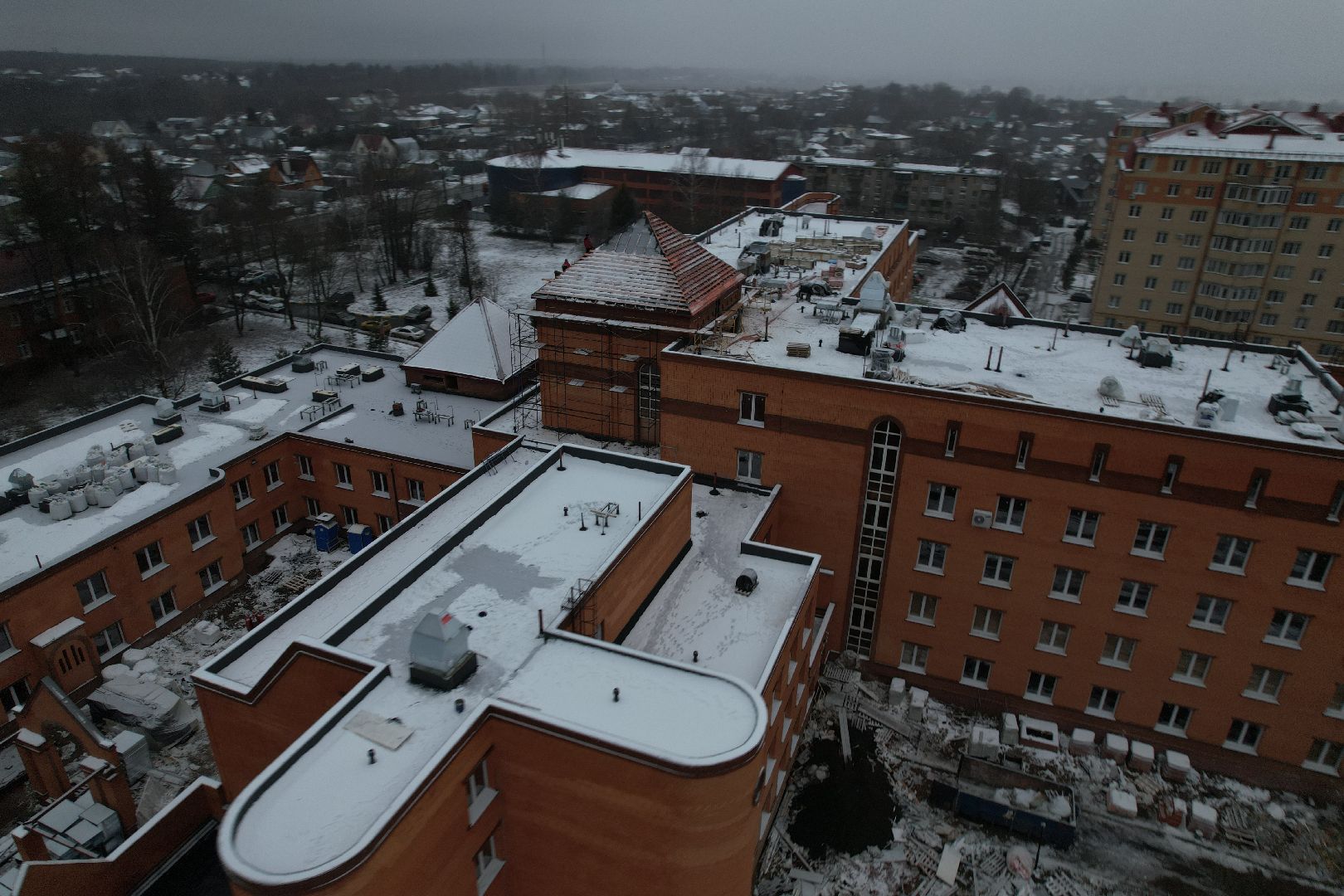 видео с коптера, стационар, капитальный ремонт,