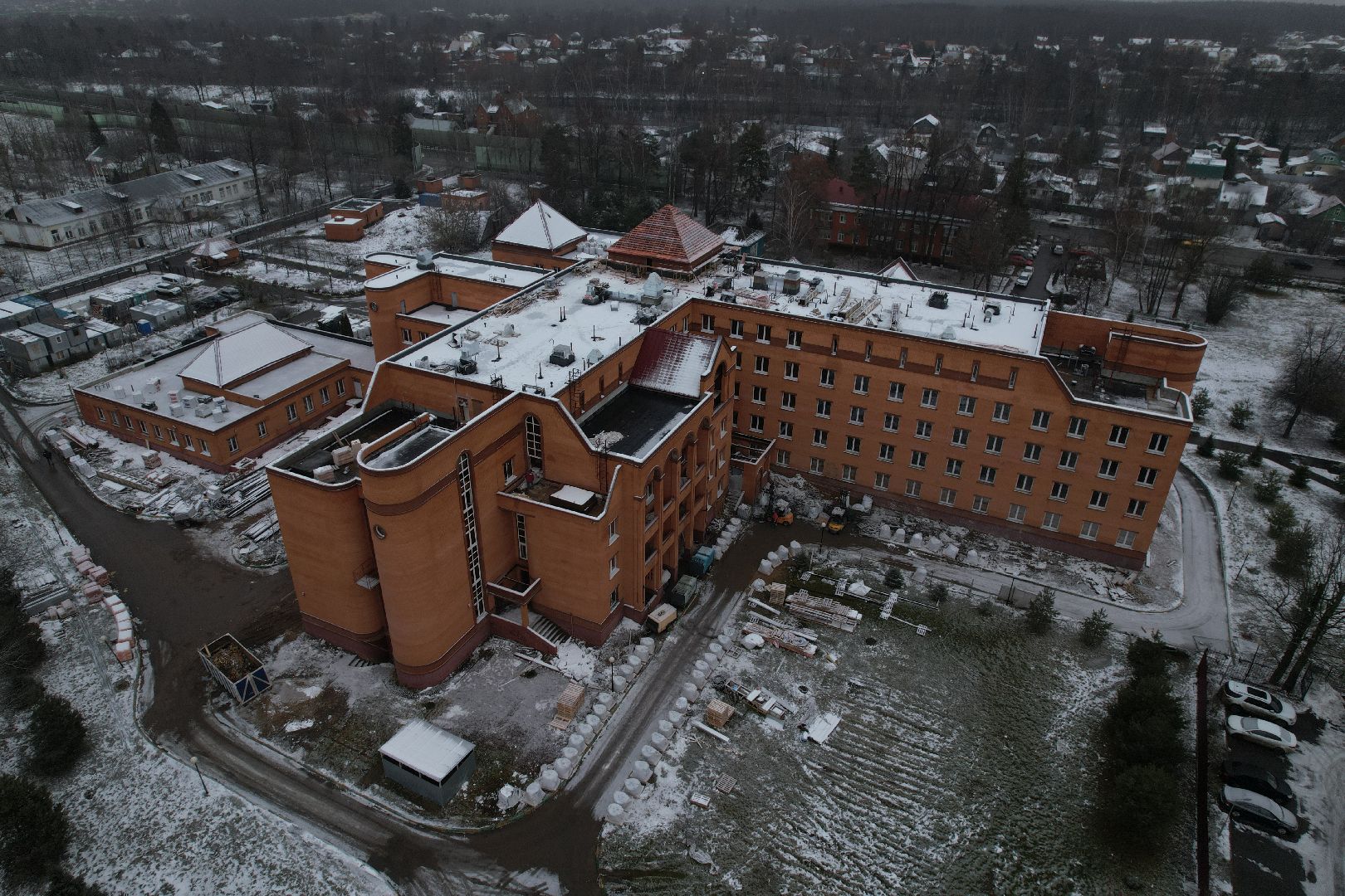 видео с коптера, стационар, капитальный ремонт,