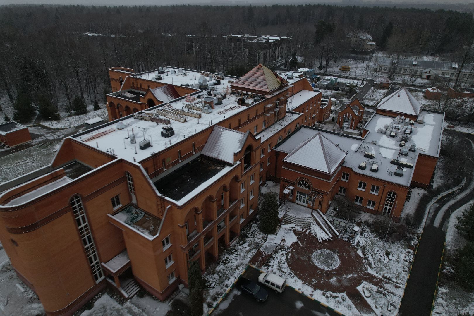 видео с коптера, стационар, капитальный ремонт,