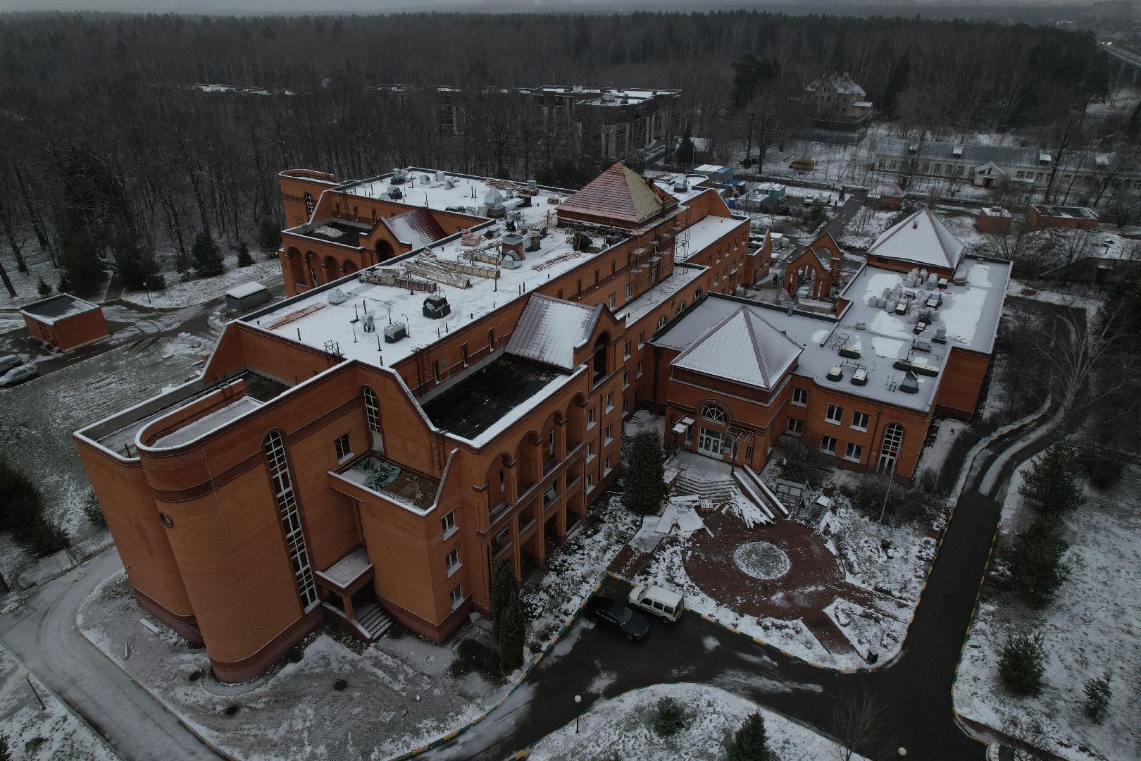 видео с коптера, стационар, капитальный ремонт,