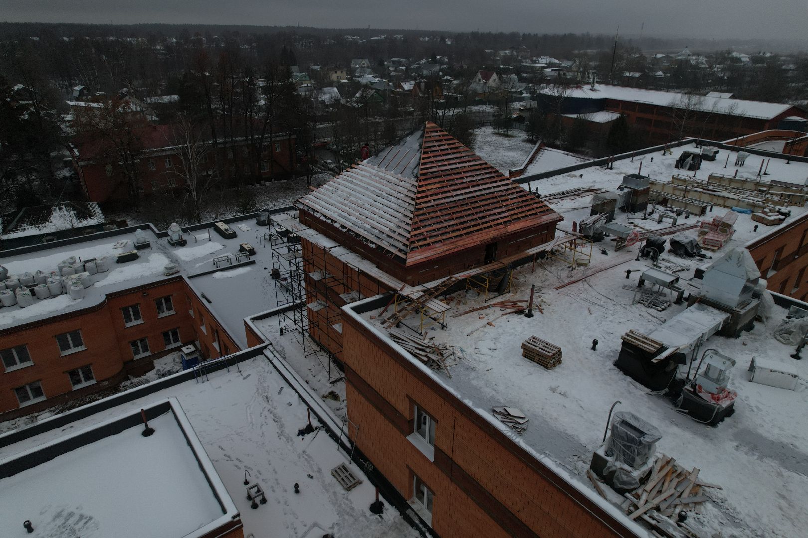 видео с коптера, стационар, капитальный ремонт,