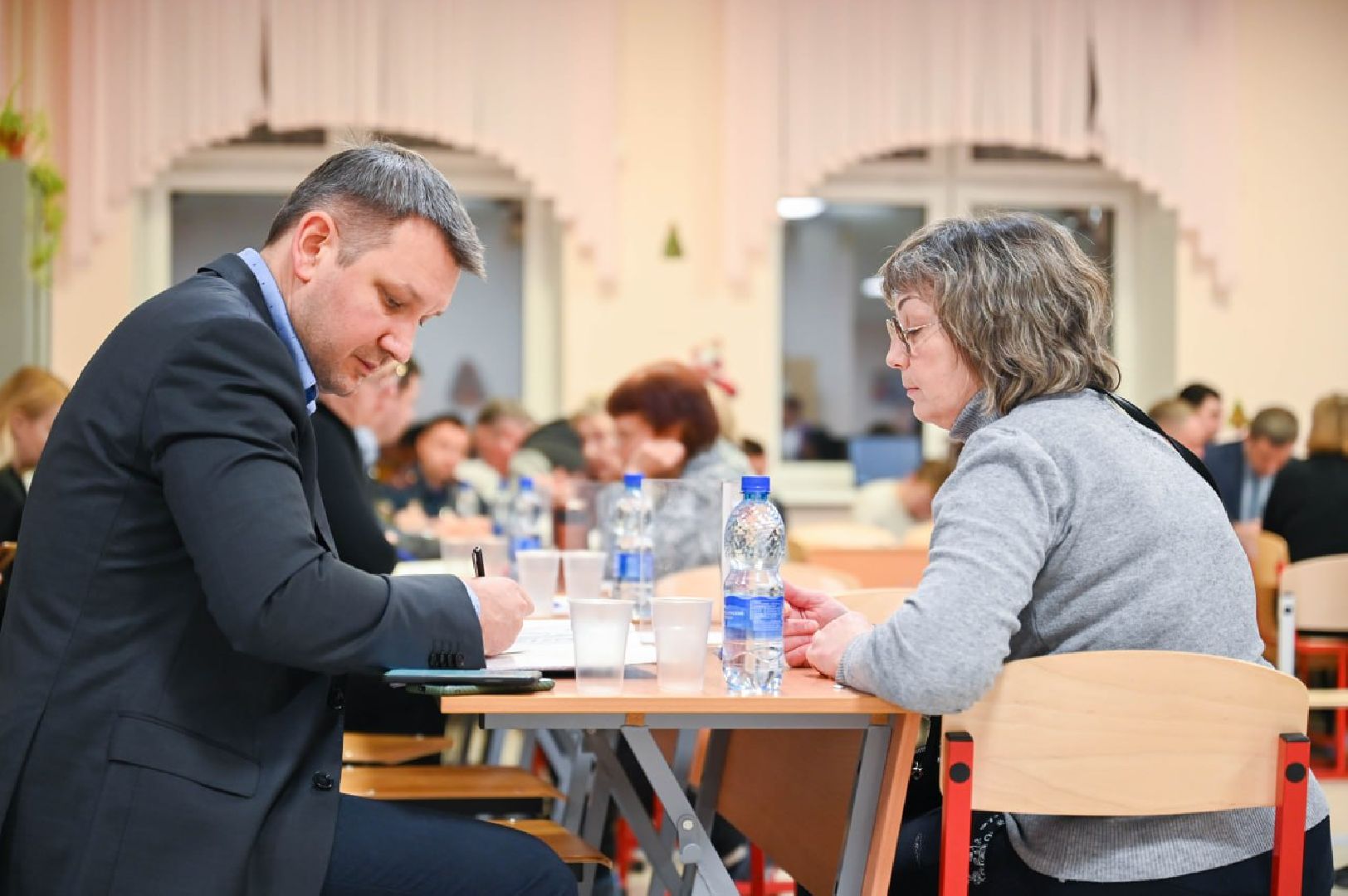 Выездная администрация, Поселок Володарского, Вопросы жителей,руководители профильных управлений администрации,Заместители главы,Жители поселка Володарского,