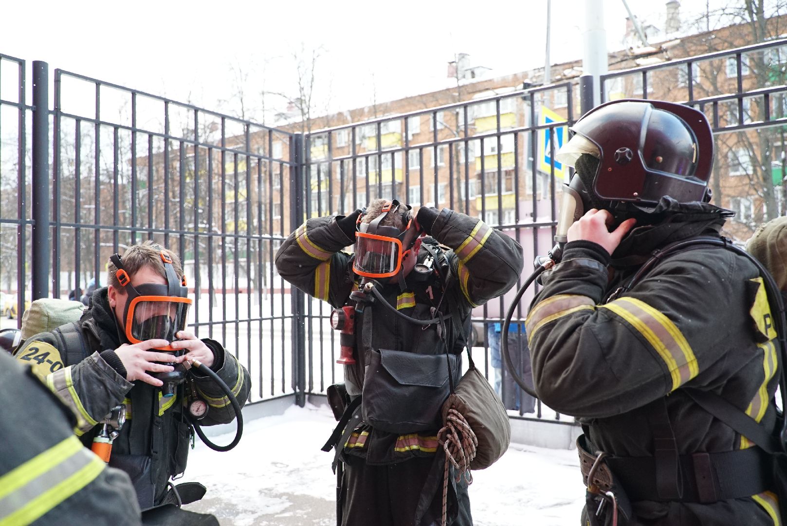 химки, пожар, безопасность, тренировка,