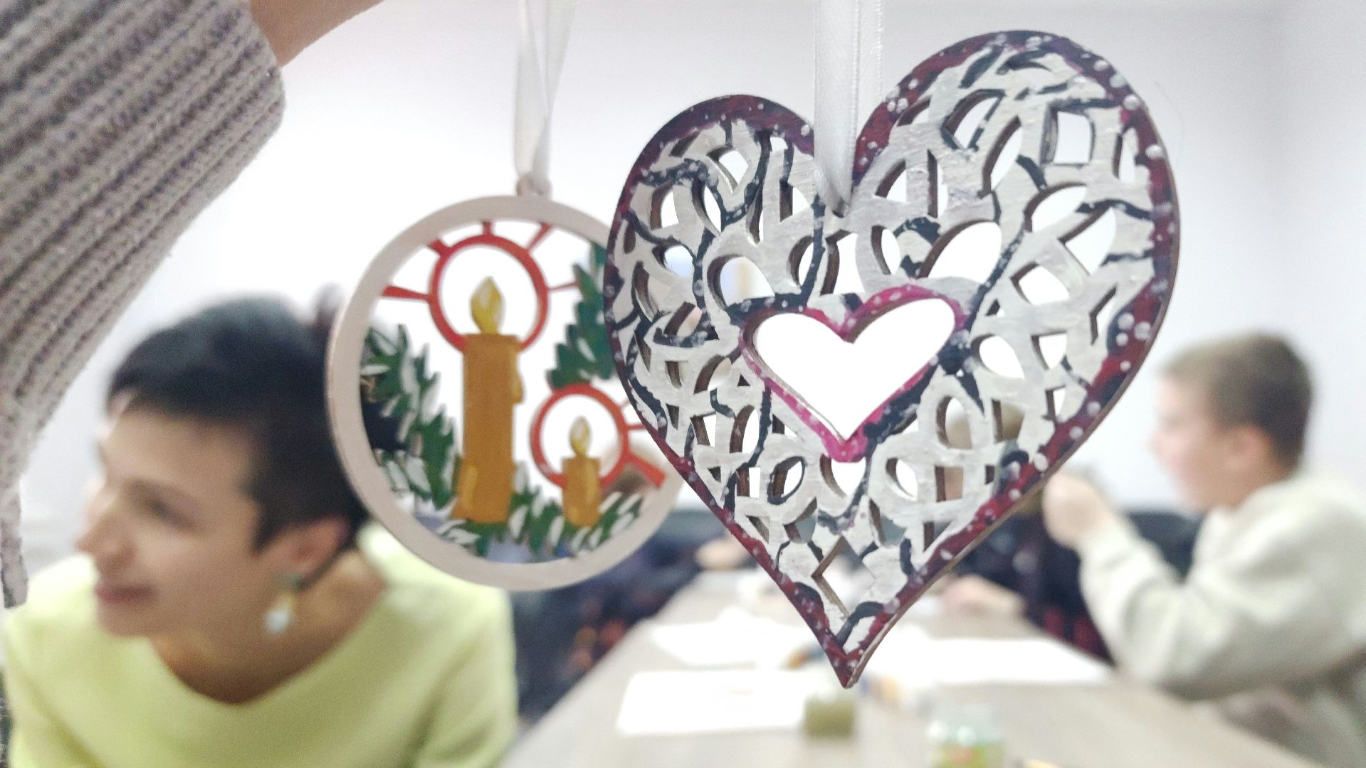 волоколамск, новогоднее настроение, новогодние украшения, мастер-класс, вертикалки,