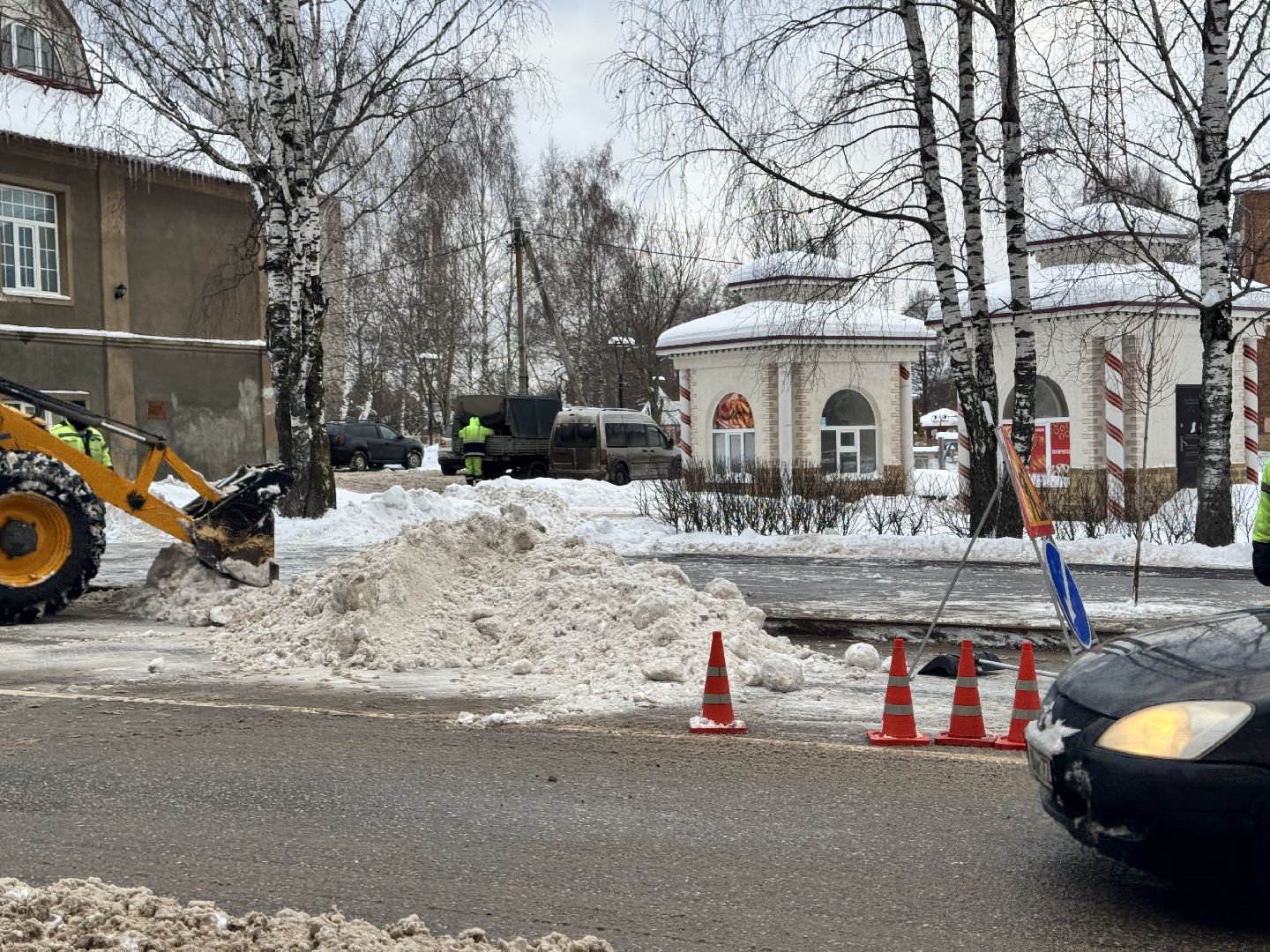 шаховская, уборка снега, уборка снега и наледи, вертикалки,