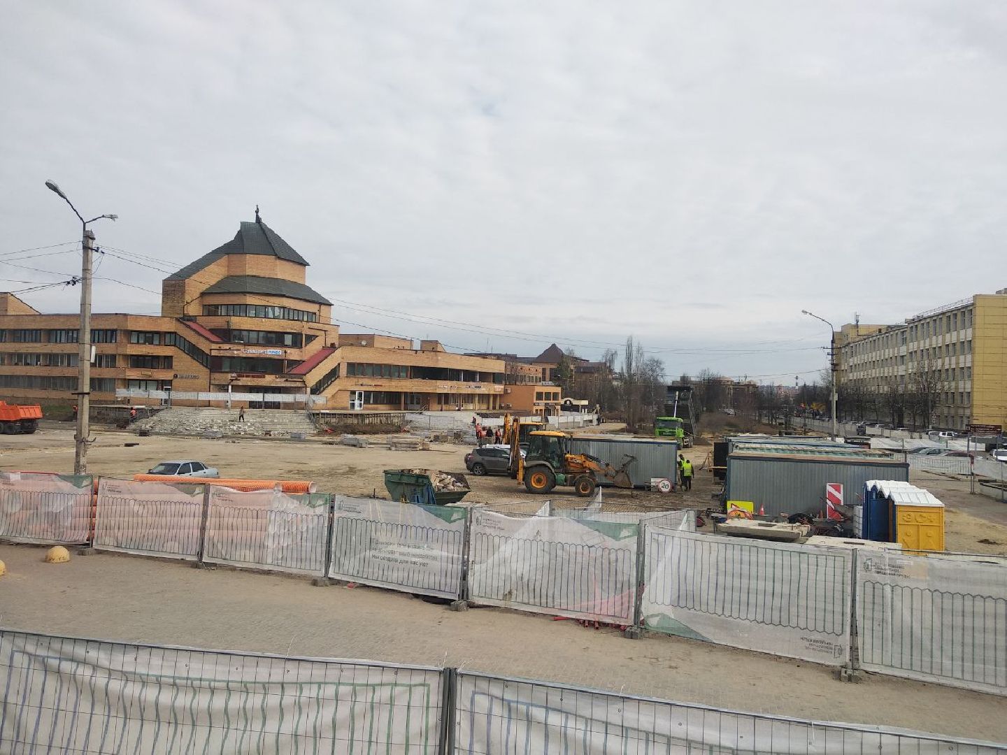 Дмитров, Торговая площадь, Благоустройство, Перемены