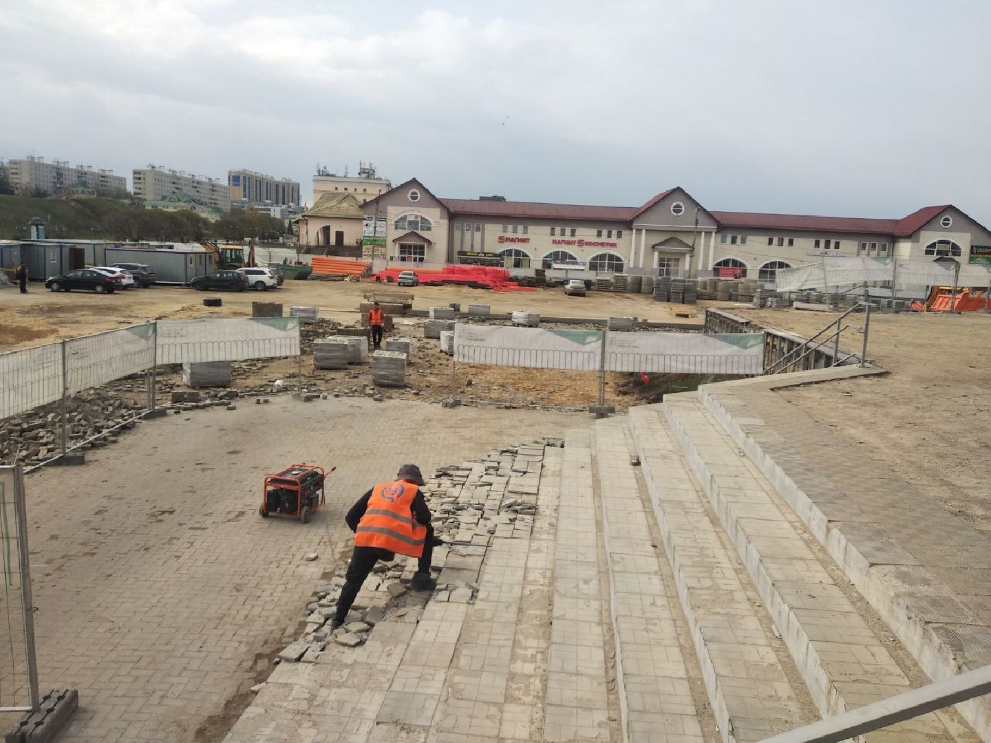 Дмитров, Торговая площадь, Благоустройство, Перемены