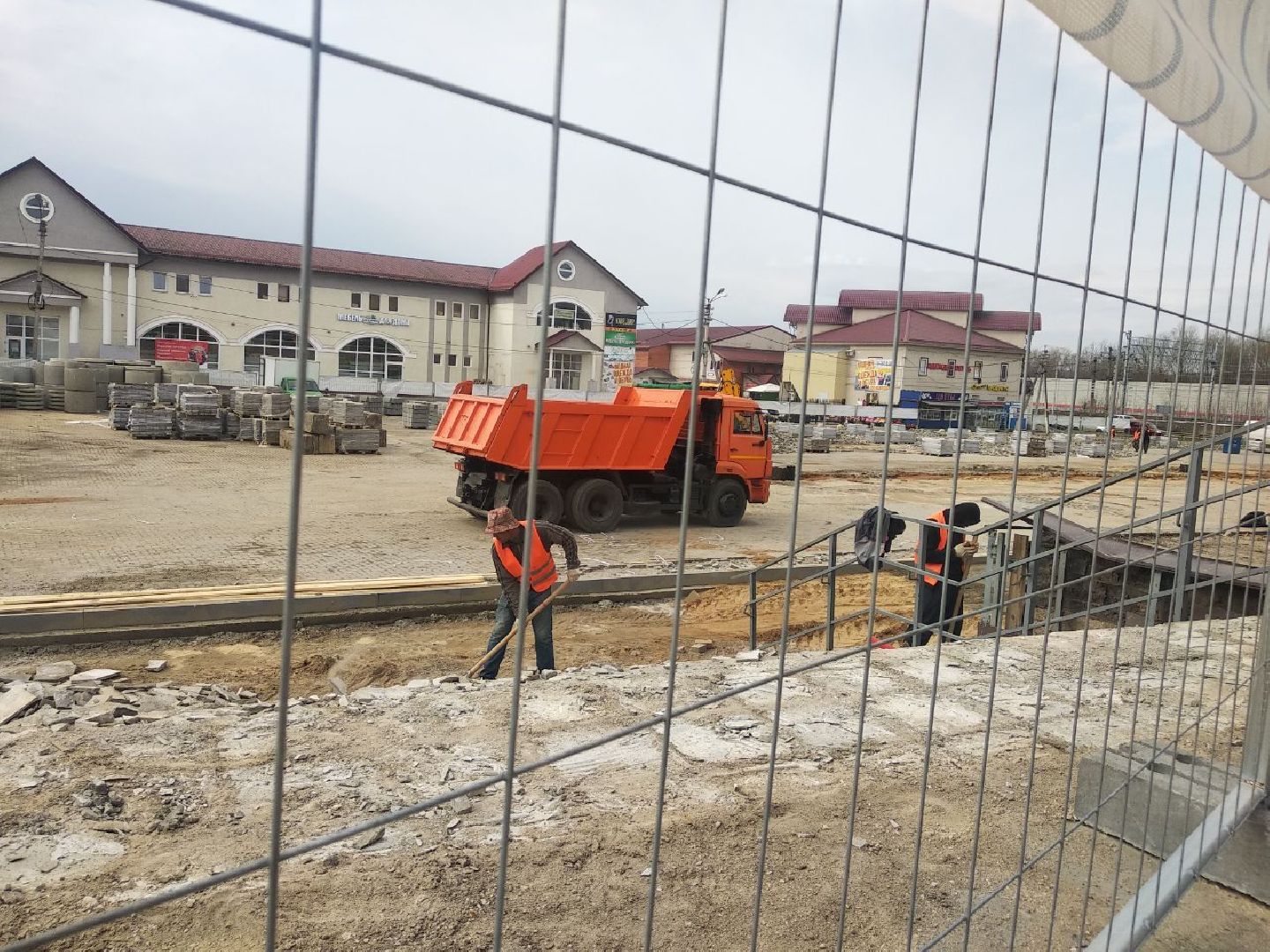 Дмитров, Торговая площадь, Благоустройство, Перемены