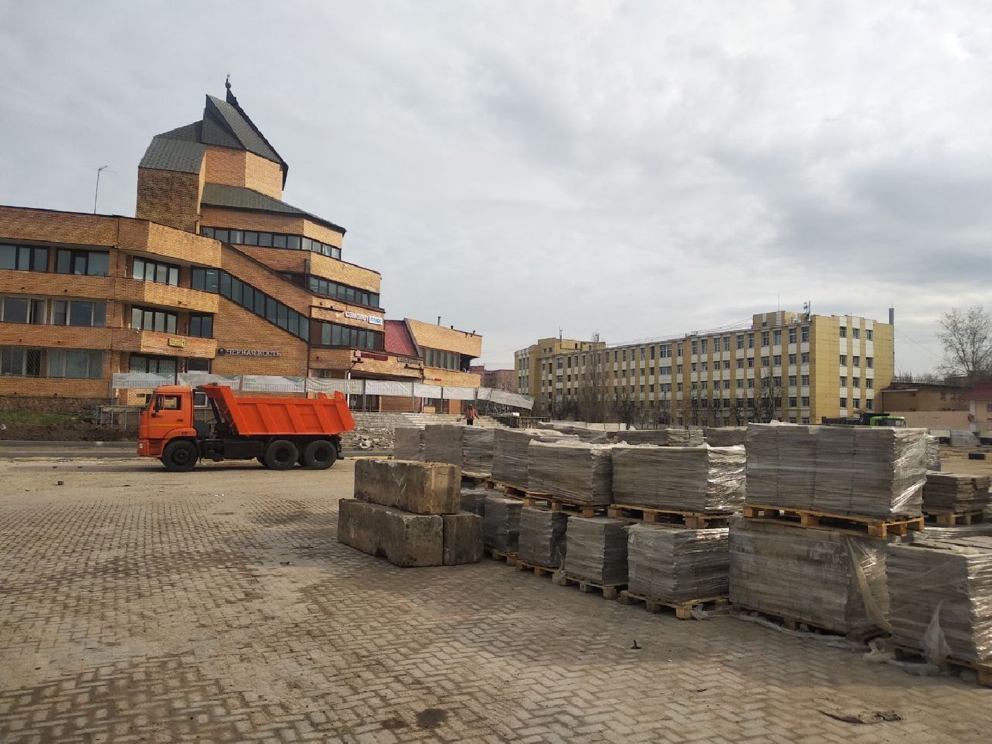 Дмитров, Торговая площадь, Благоустройство, Перемены