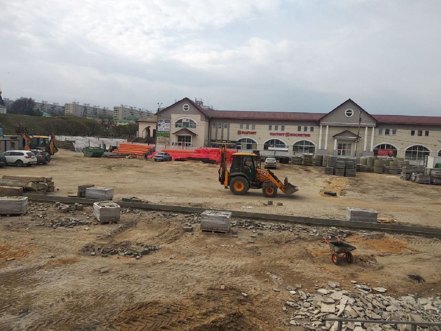 Дмитров, Торговая площадь, Благоустройство, Перемены