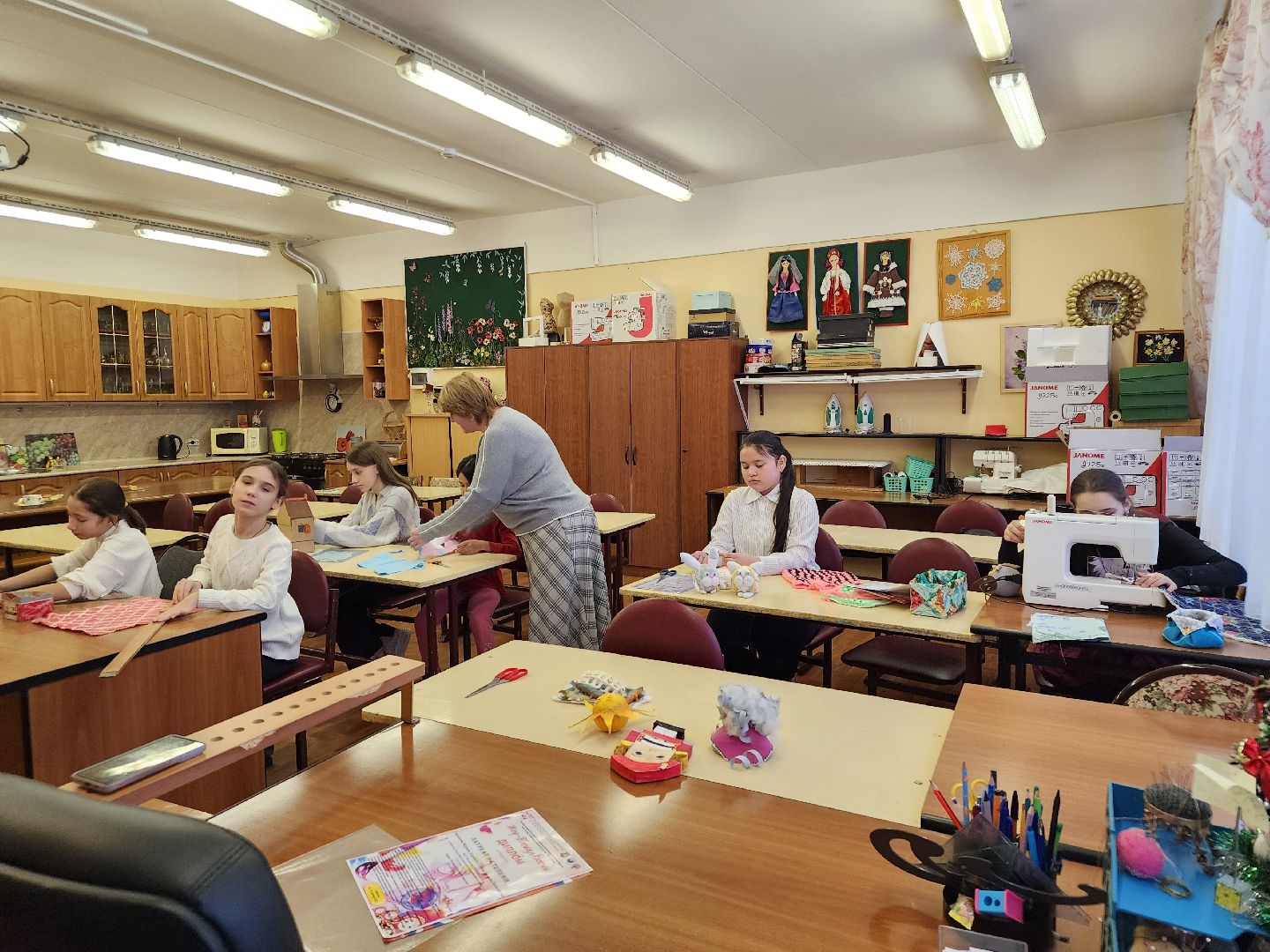 конкурсы, гимназия 5, рукоделие, поделки, шитьё, творчество,