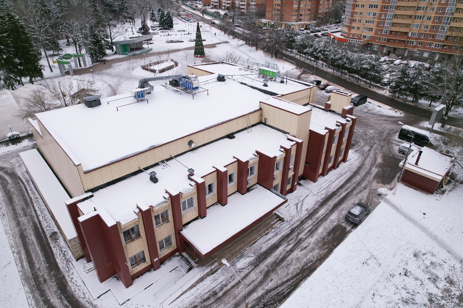 наро-фоминск, дом культуры, видео с коптера,видео с коптера,