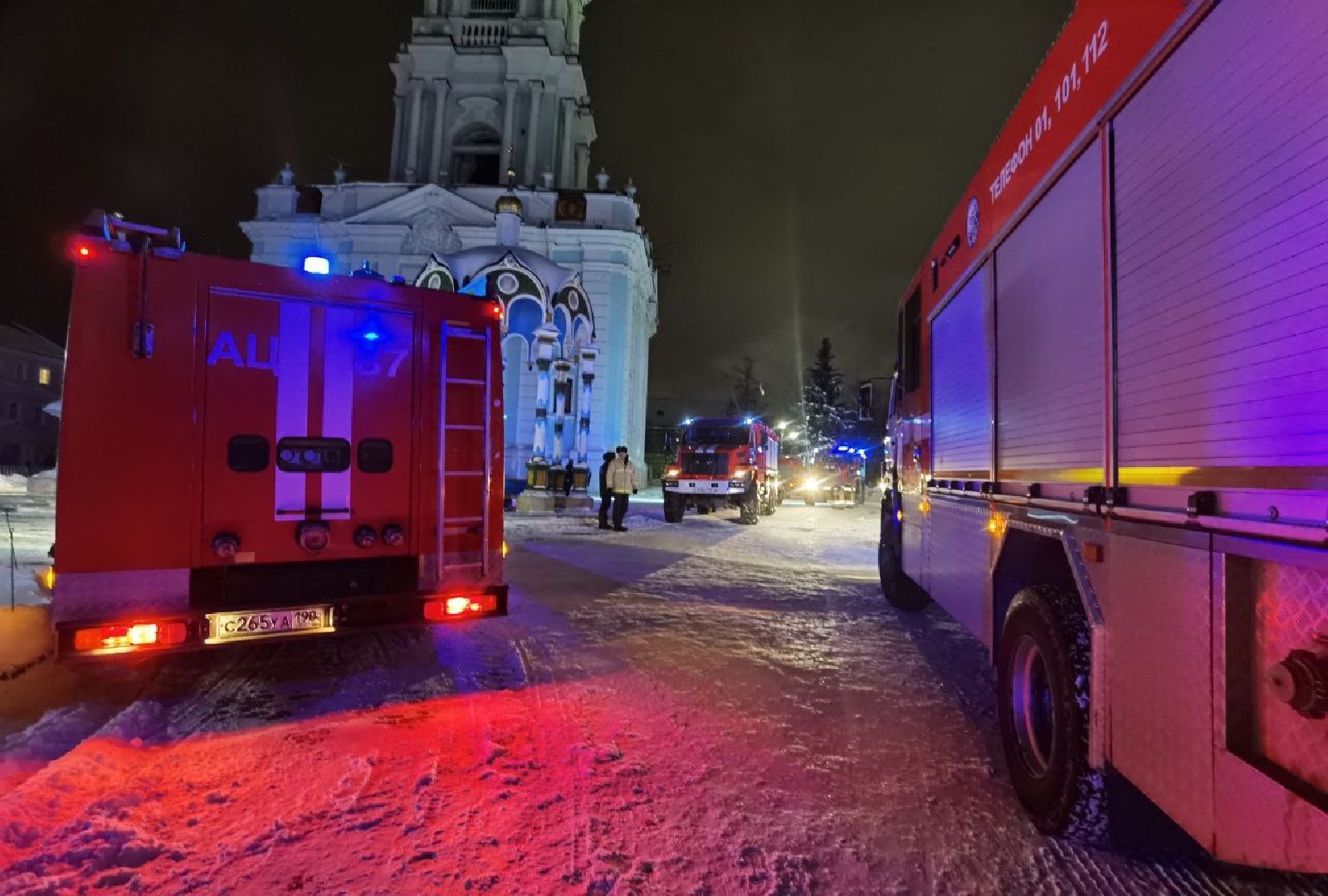ЧП, Пожар, Сергиев Посад, Троице-Сергиева лавра, Сергиево-Посадский городской округ,