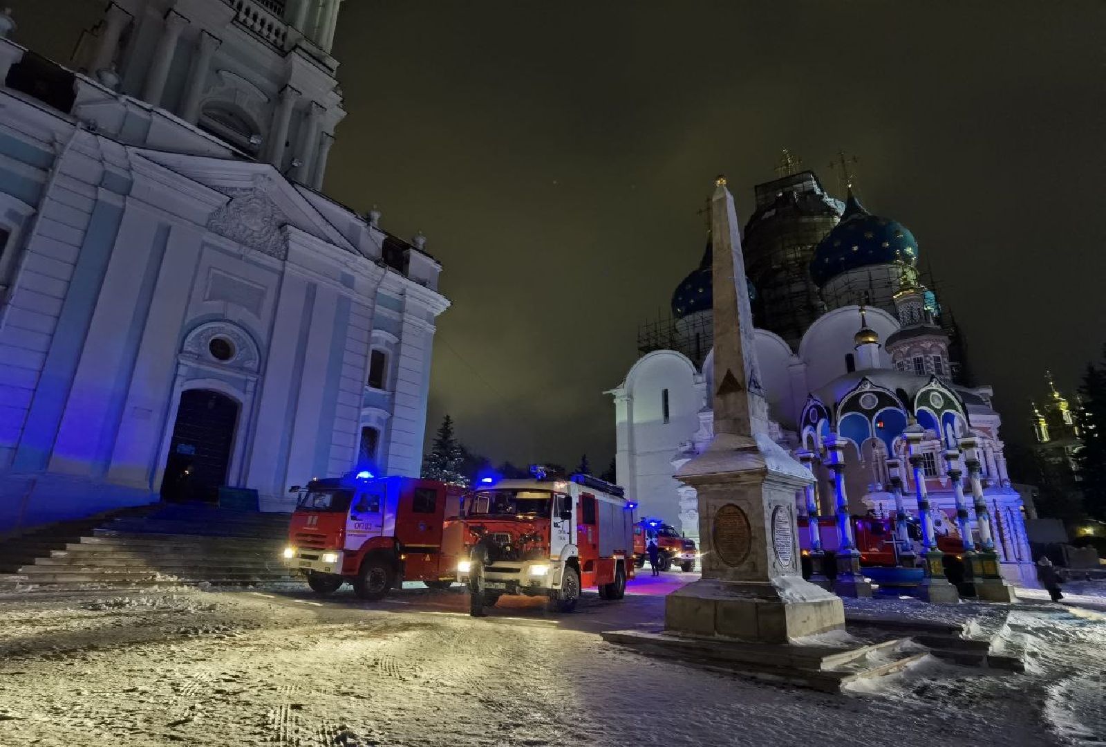 ЧП, Пожар, Сергиев Посад, Троице-Сергиева лавра, Сергиево-Посадский городской округ,