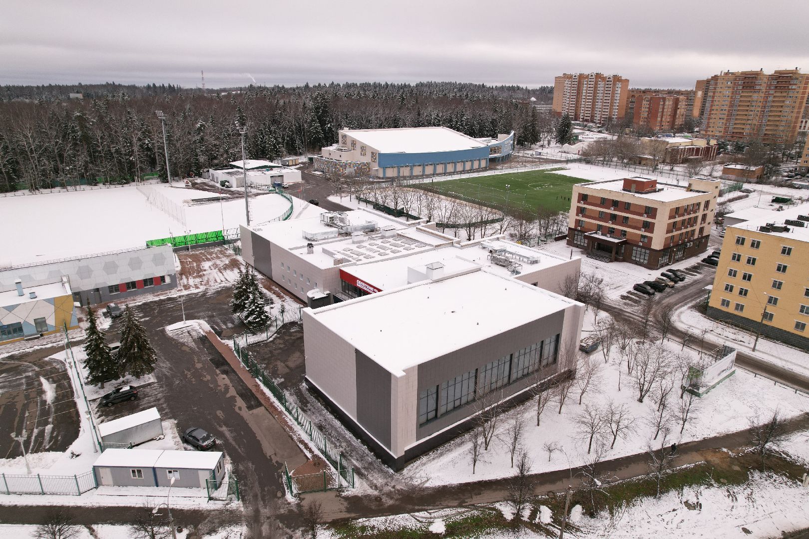 видео с коптера, наро-фоминск, спорт, кап ремонт,видео с коптера,