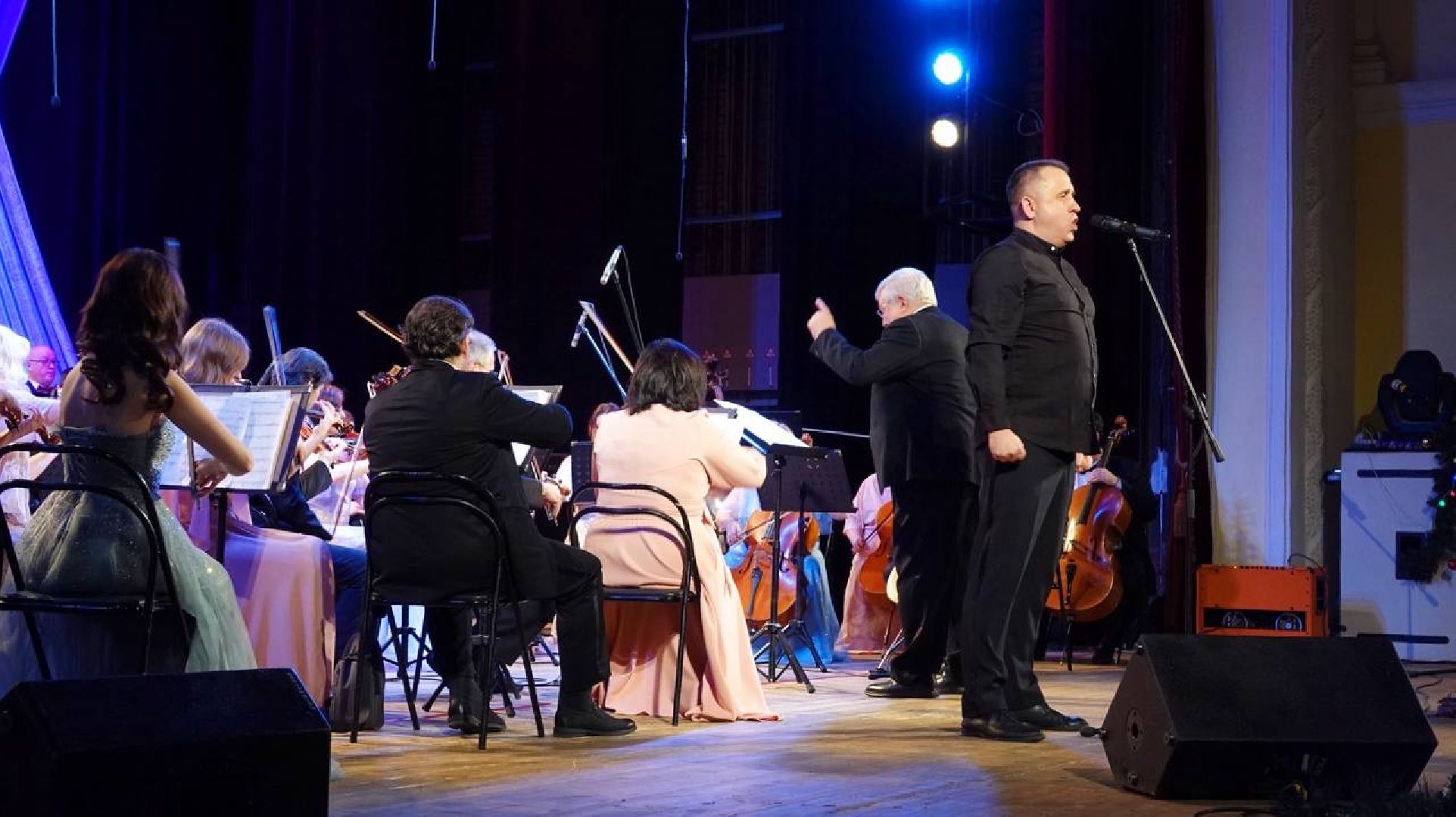 Культура, Музыка, Новый год, Оркестр, Сергиев Посад, Сергиево-Посадский городской округ, Зима в Подмосковье,