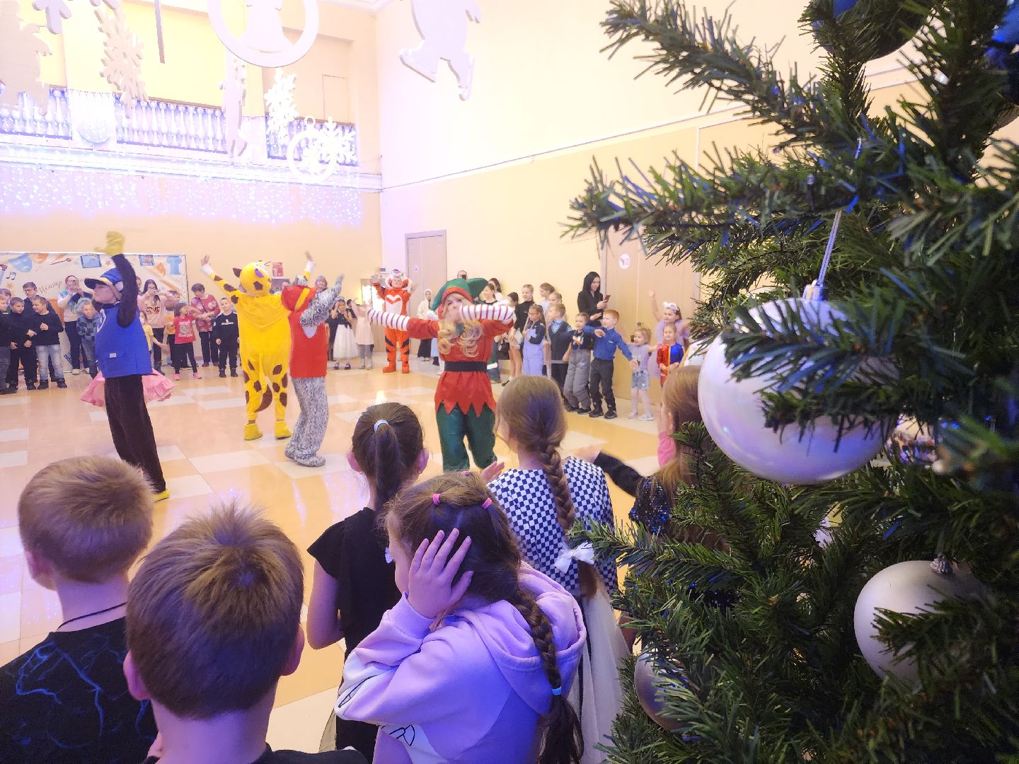 вертикалки, благотворительная елка, куровское, орехово-зуевский округ,