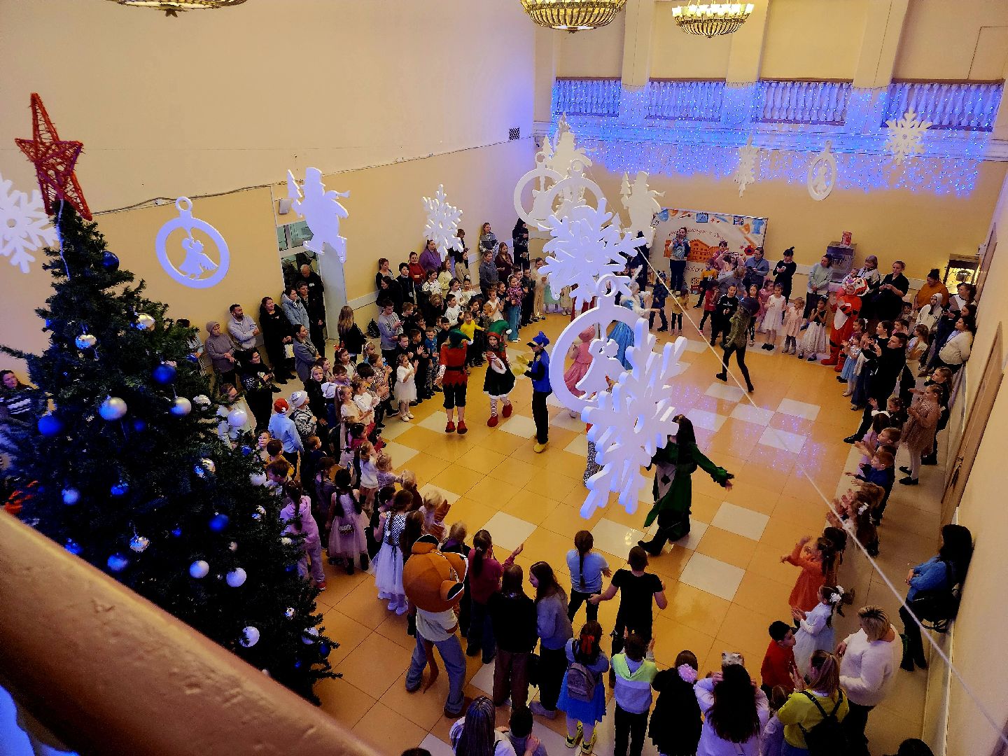 вертикалки, благотворительная елка, куровское, орехово-зуевский округ,