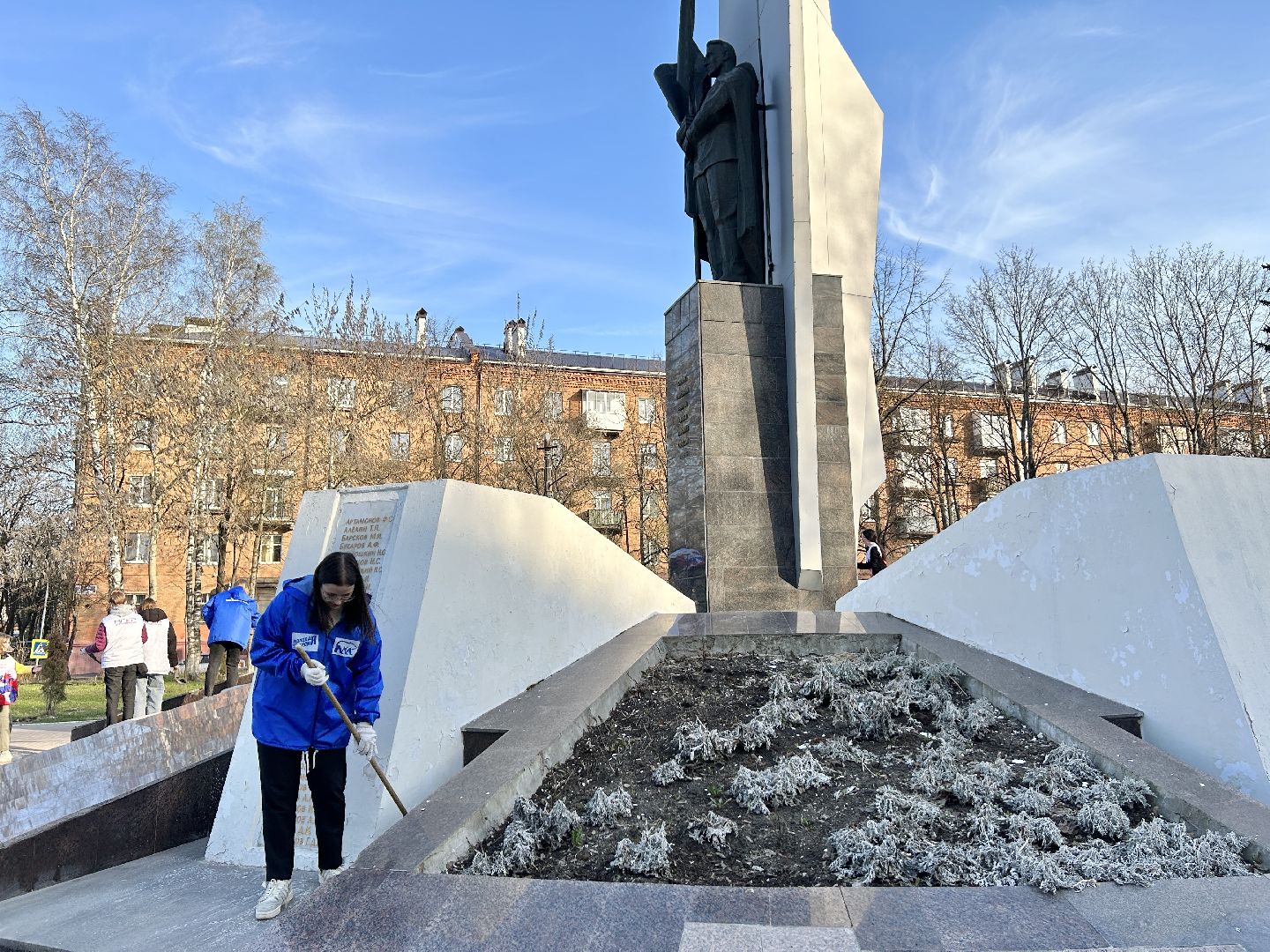 Уборка, волонтеры