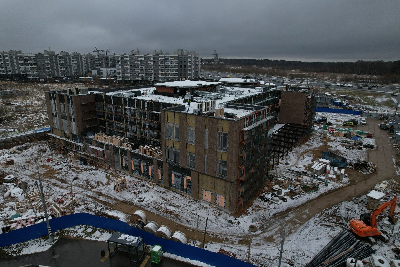 видео с коптера, медицина, губернатор, одинцово, больница, кдц, ромашково,видео с коптера,