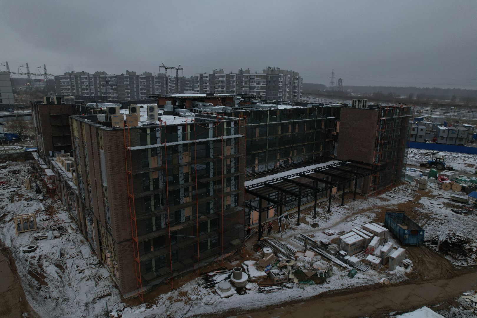 видео с коптера, медицина, губернатор, одинцово, больница, кдц, ромашково,видео с коптера,