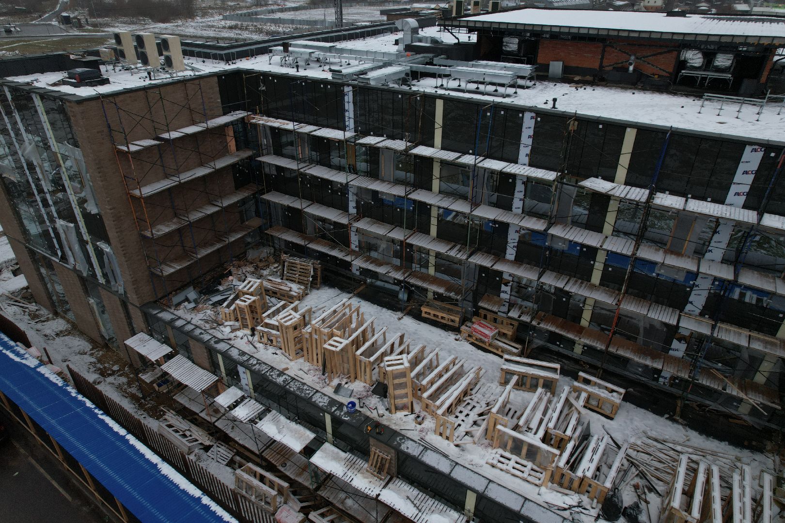 видео с коптера, медицина, губернатор, одинцово, больница, кдц, ромашково,видео с коптера,
