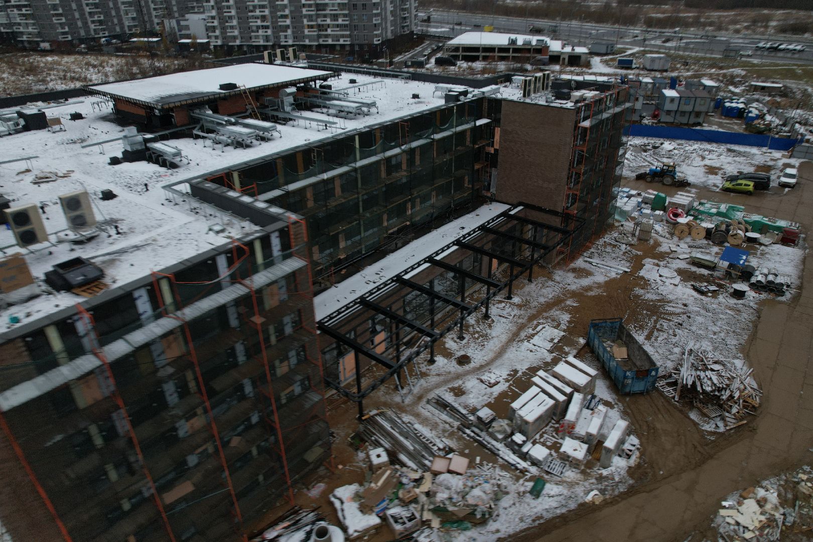 видео с коптера, медицина, губернатор, одинцово, больница, кдц, ромашково,видео с коптера,