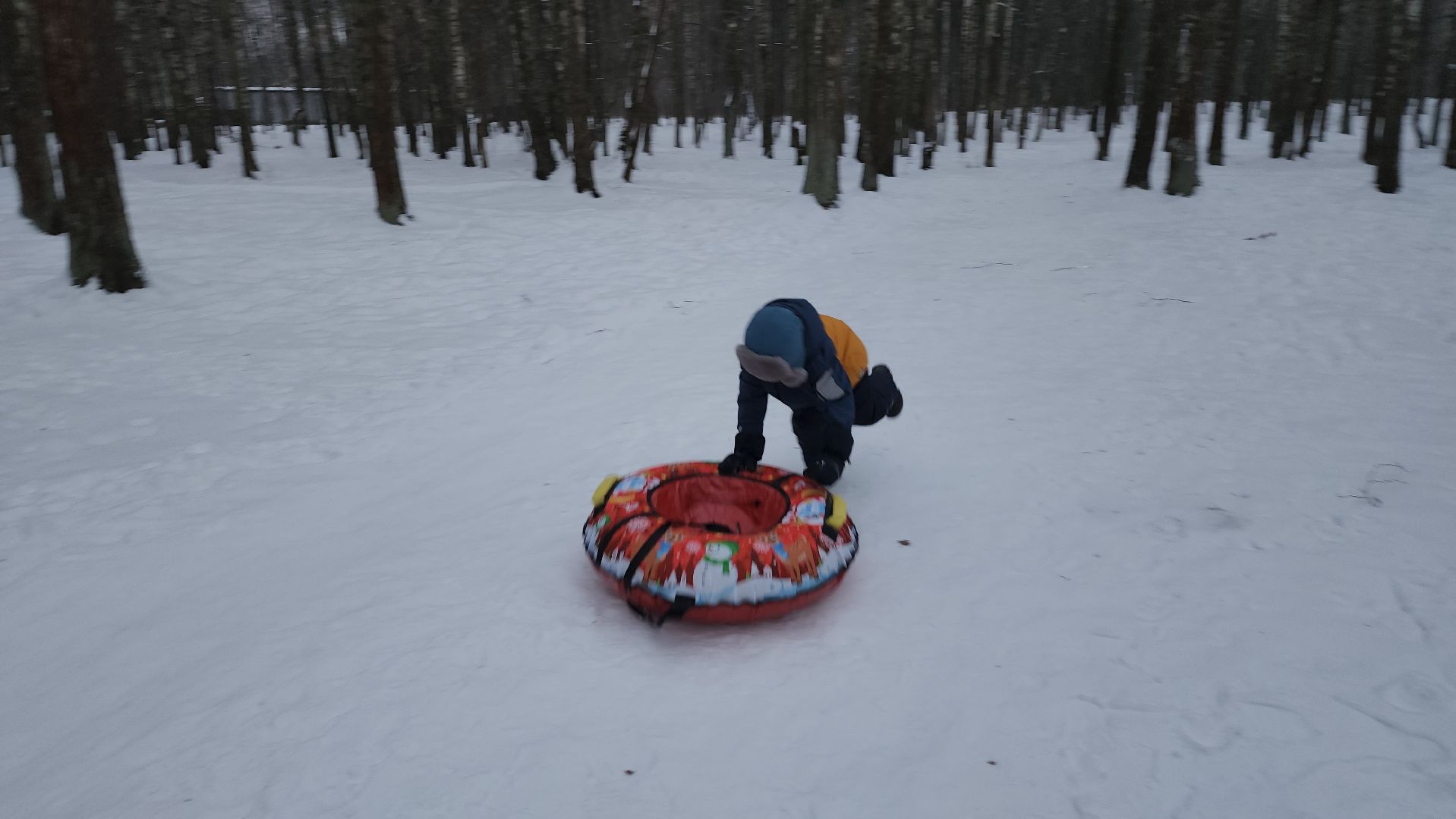 тюбинговая горка, зимние развлечения, Центральный парк, Ногинск, Богородский городской округ, вертикалки