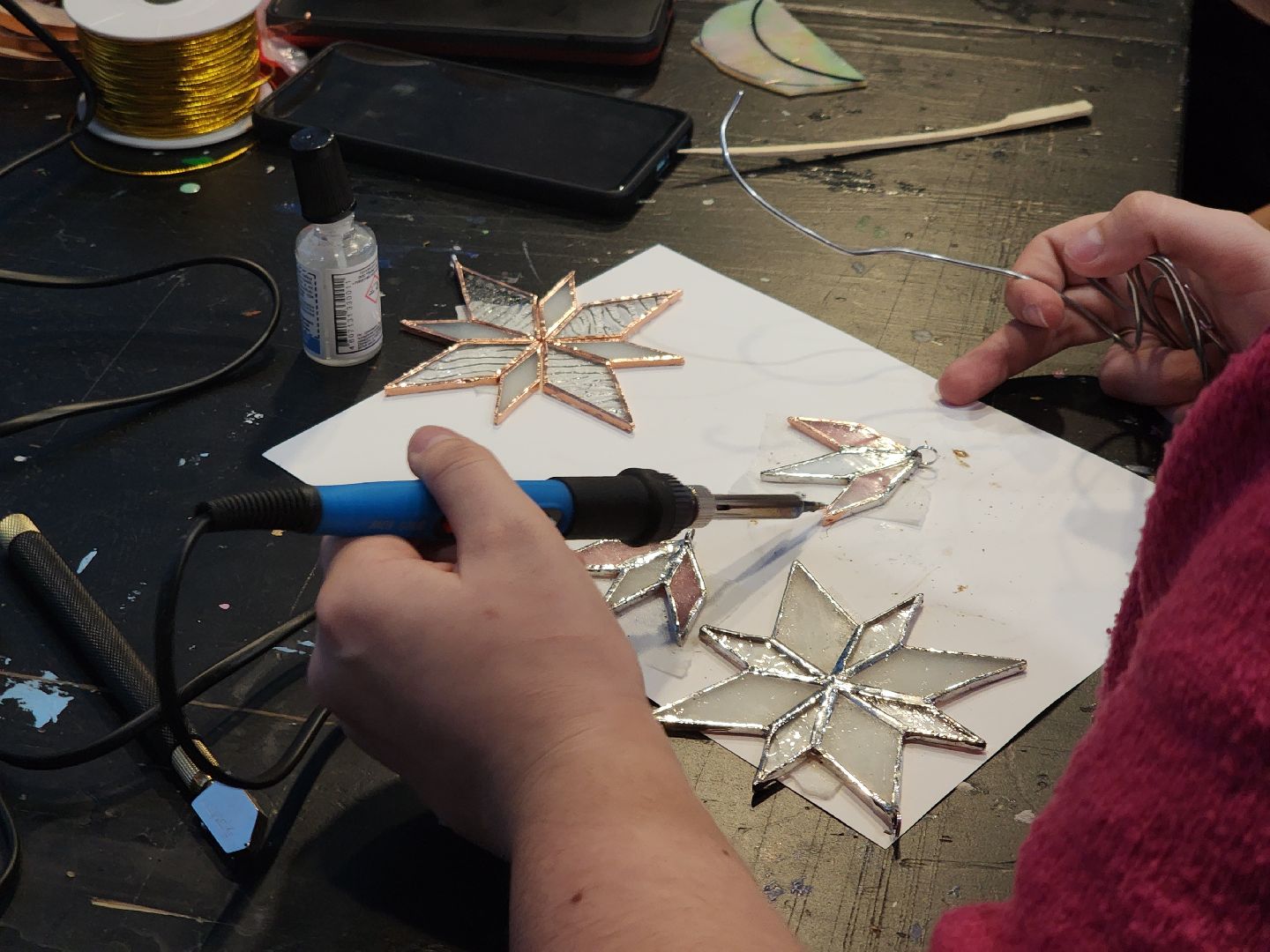 Черноголовка, Новогодние игрушки, Мастер-класс, вертикалки