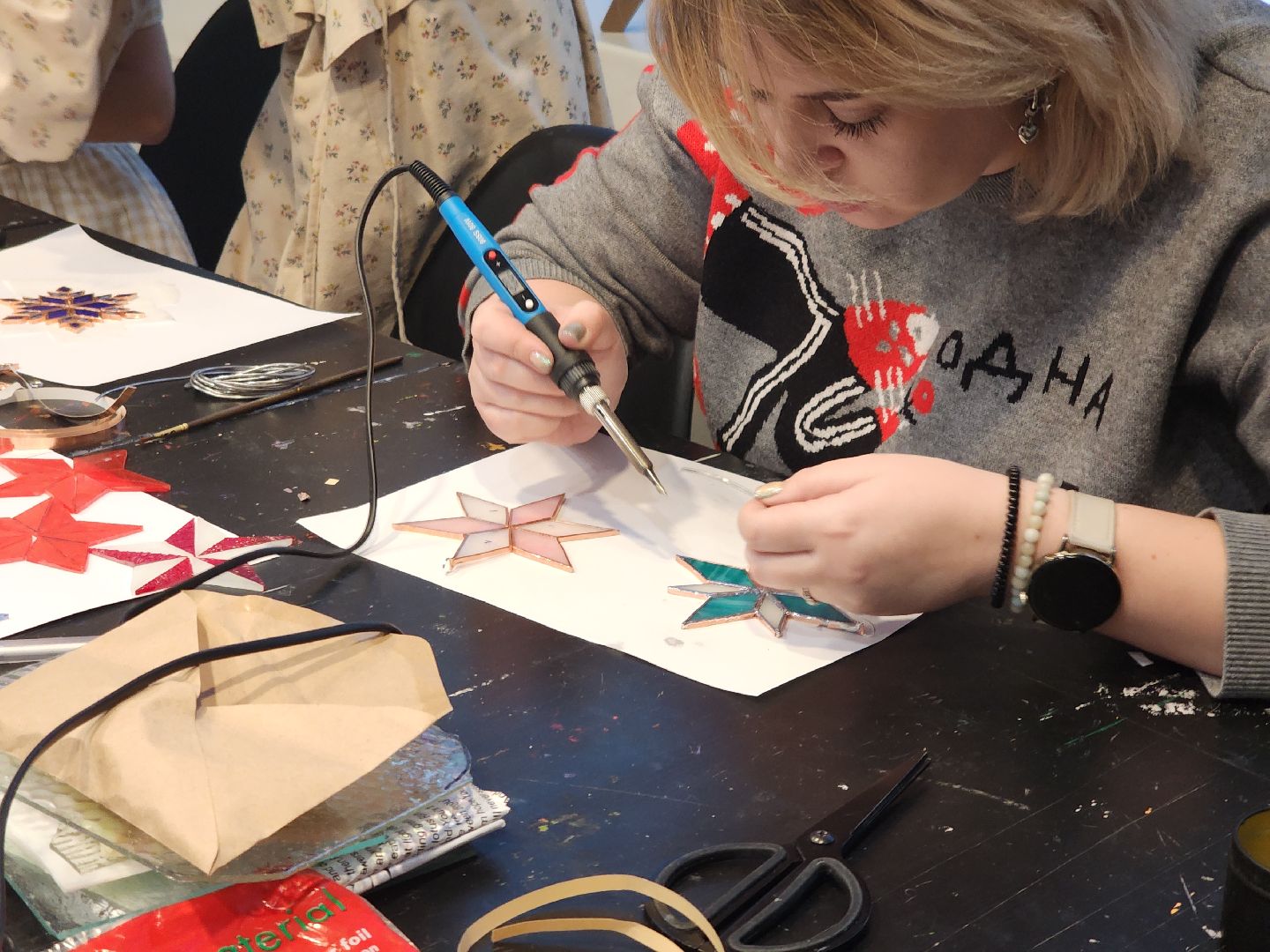 Черноголовка, Новогодние игрушки, Мастер-класс, вертикалки