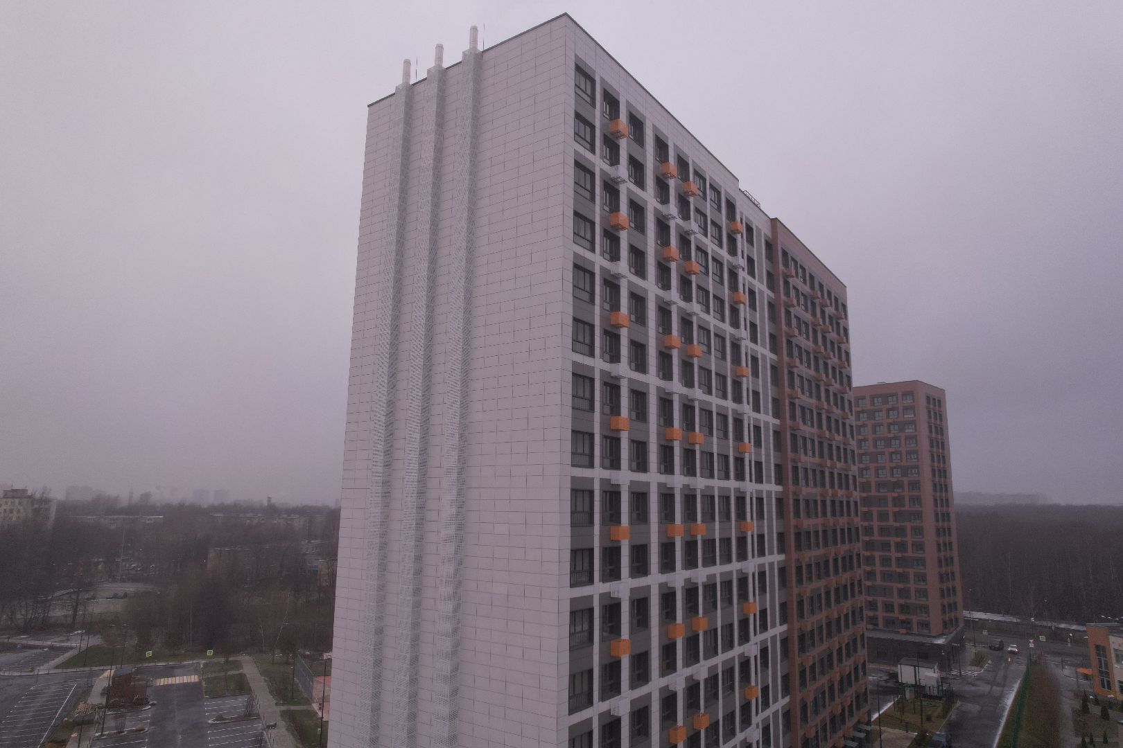 видео с коптера, жк, жилой дом, детский сад, строительство, ленинский,видео с коптера,