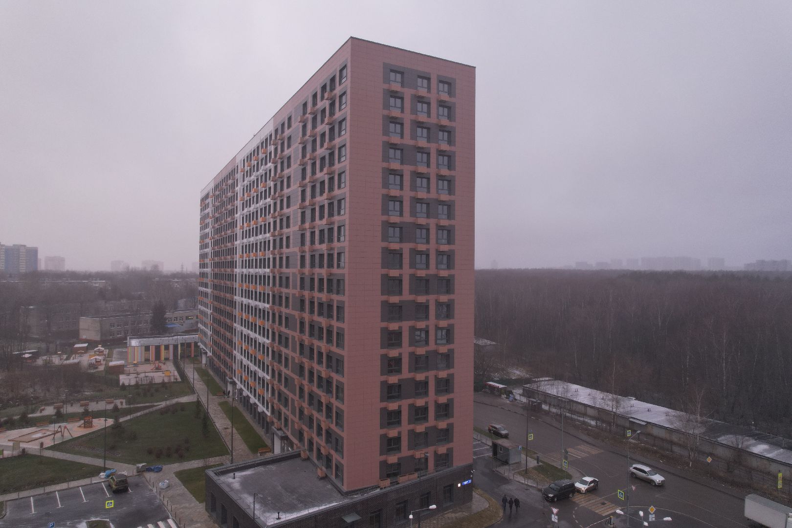 видео с коптера, жк, жилой дом, детский сад, строительство, ленинский,видео с коптера,