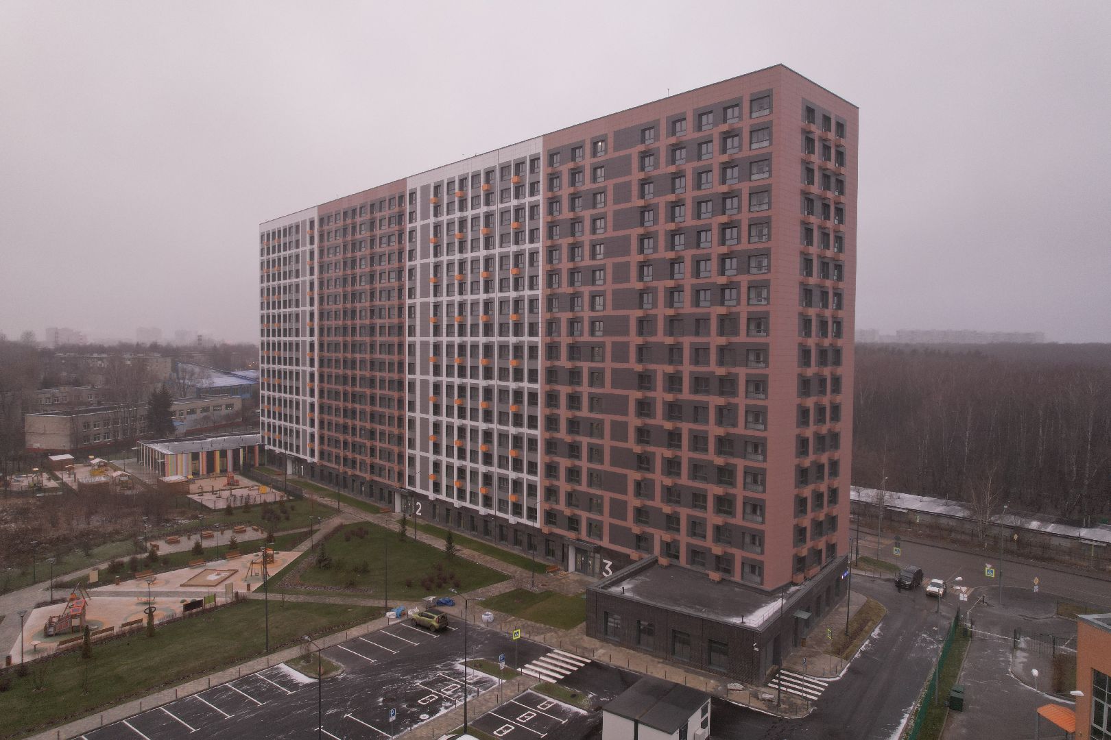 видео с коптера, жк, жилой дом, детский сад, строительство, ленинский,видео с коптера,