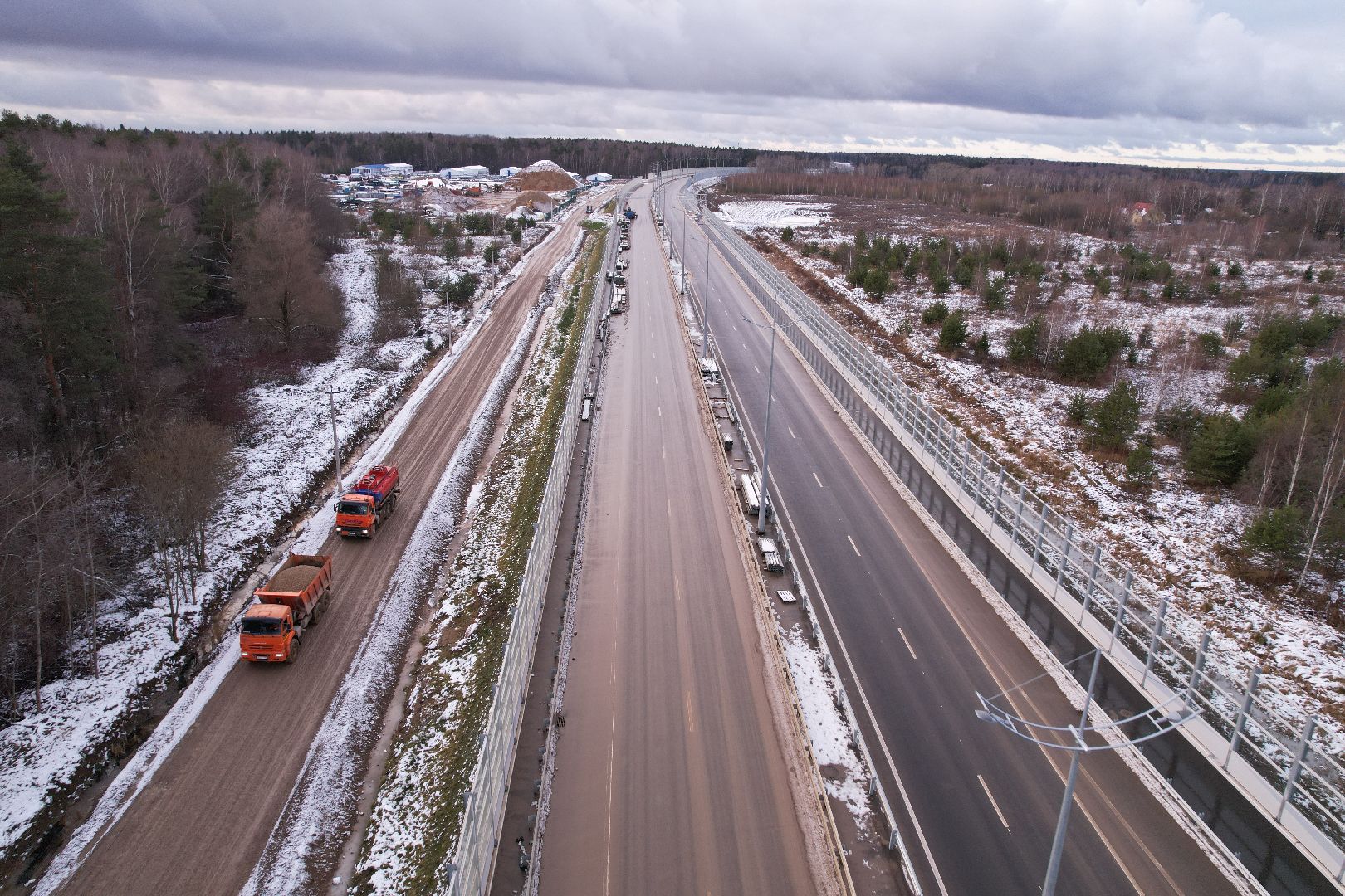 дорога, видео с коптера, мытищи, трасса,видео с коптера,