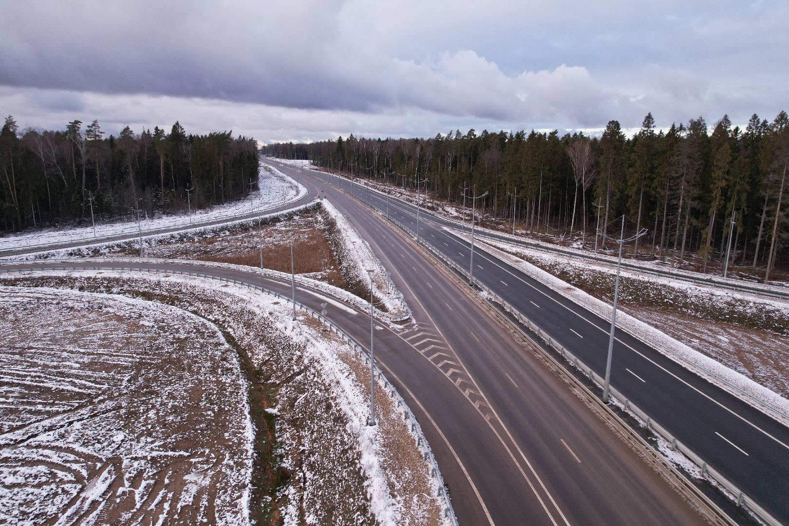 дорога, видео с коптера, мытищи, трасса,видео с коптера,