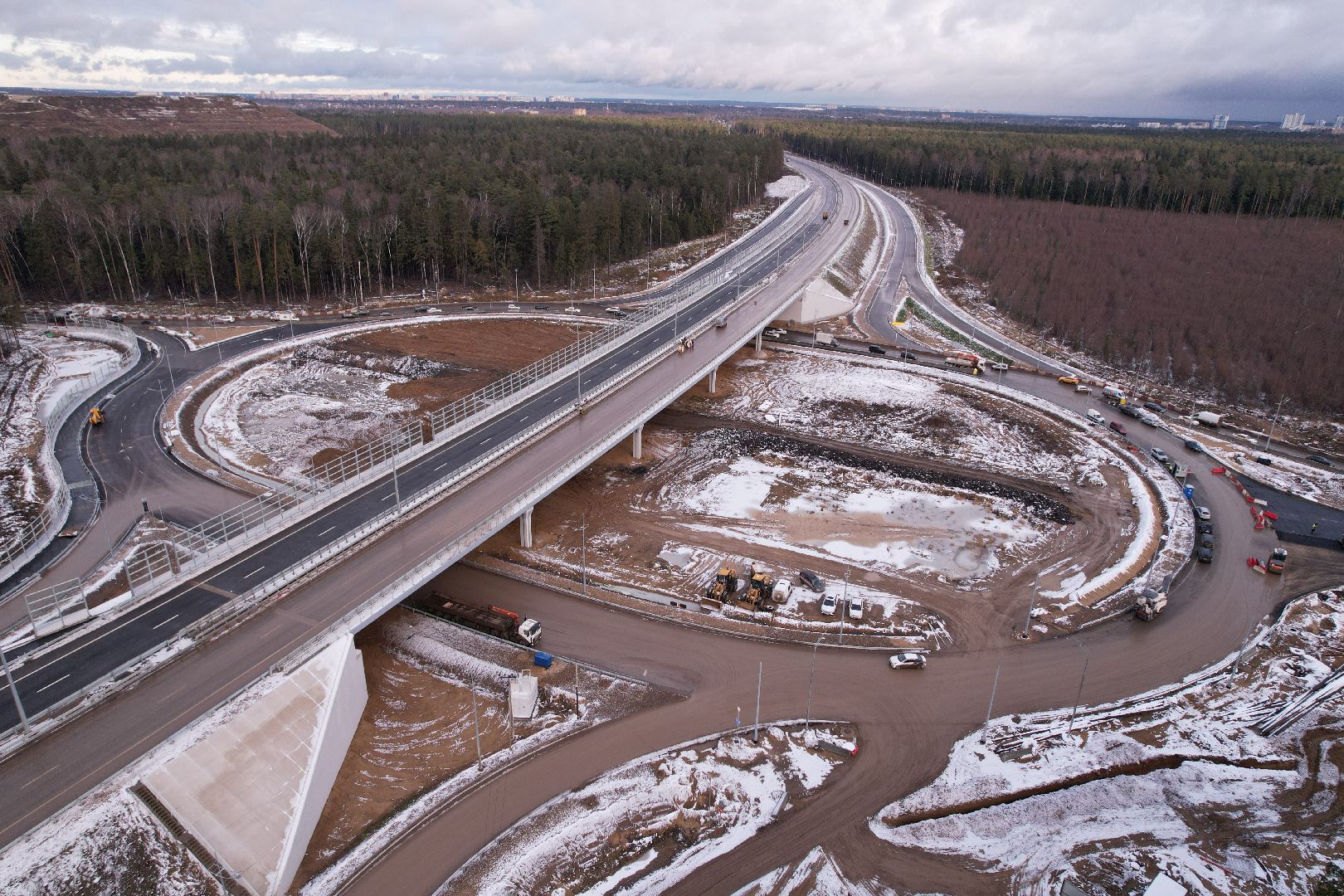 дорога, видео с коптера, мытищи, трасса,видео с коптера,