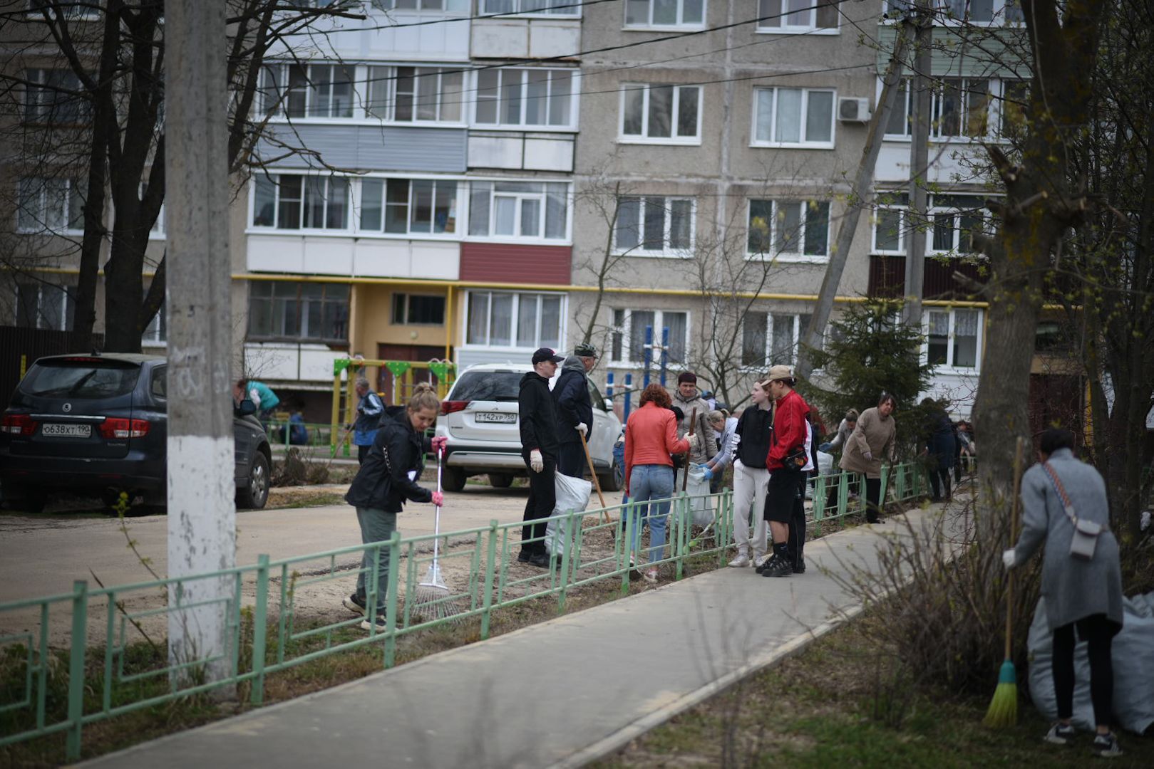 Зарайск, Субботник