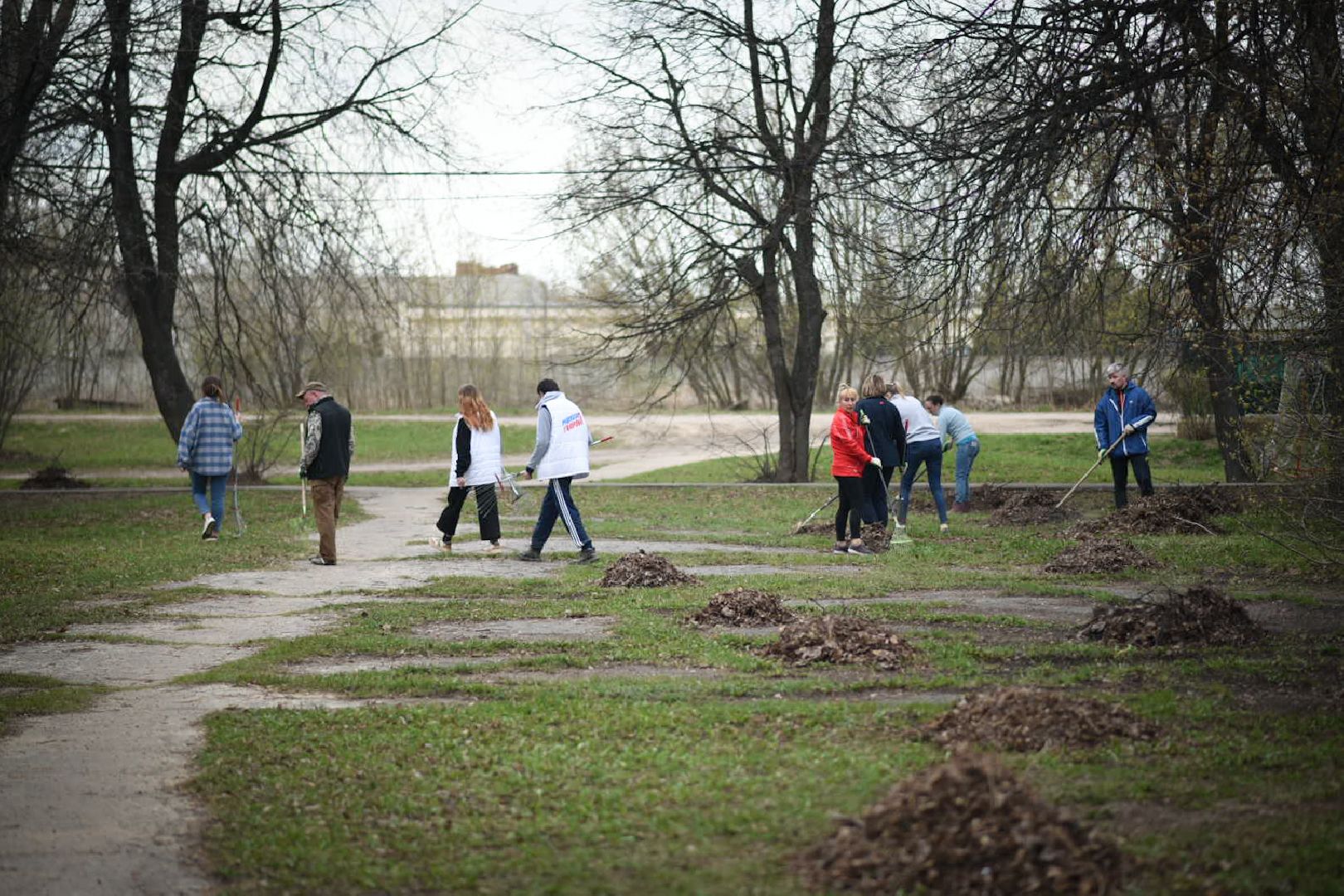 Зарайск, Субботник