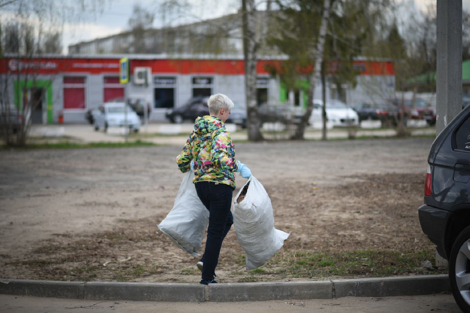 Зарайск, Субботник
