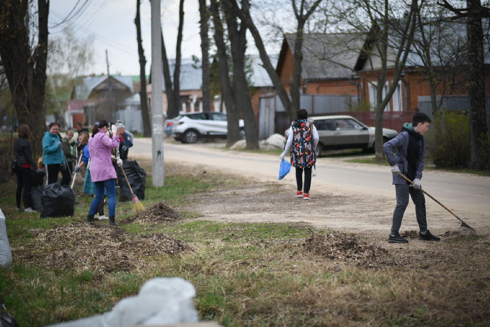 Зарайск, Субботник