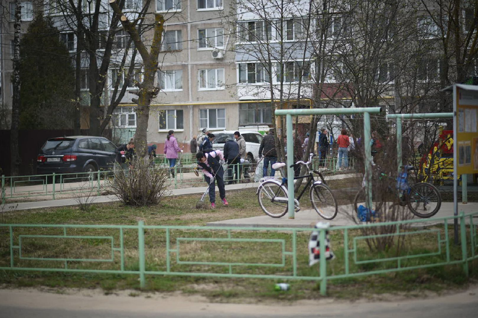 Зарайск, Субботник