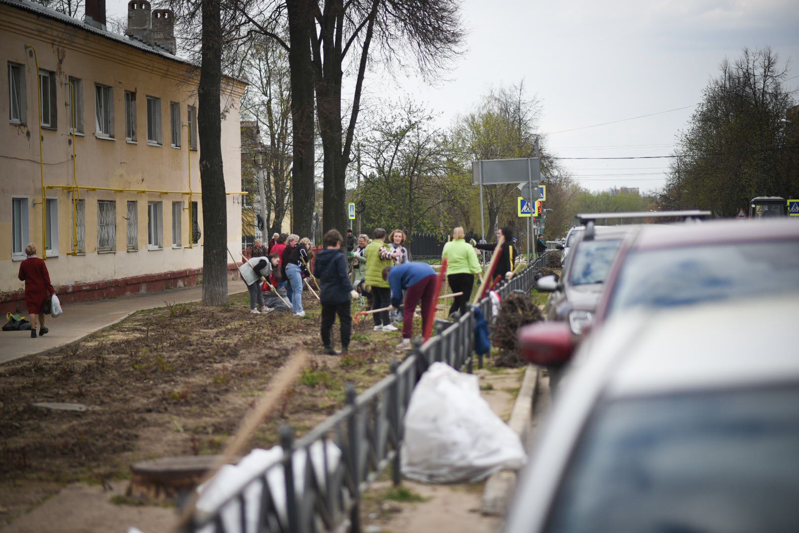 Зарайск, Субботник