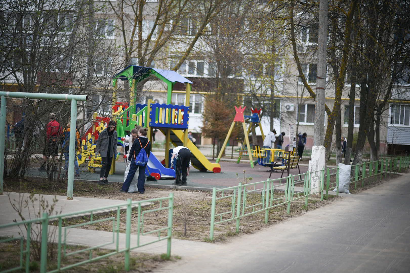 Зарайск, Субботник