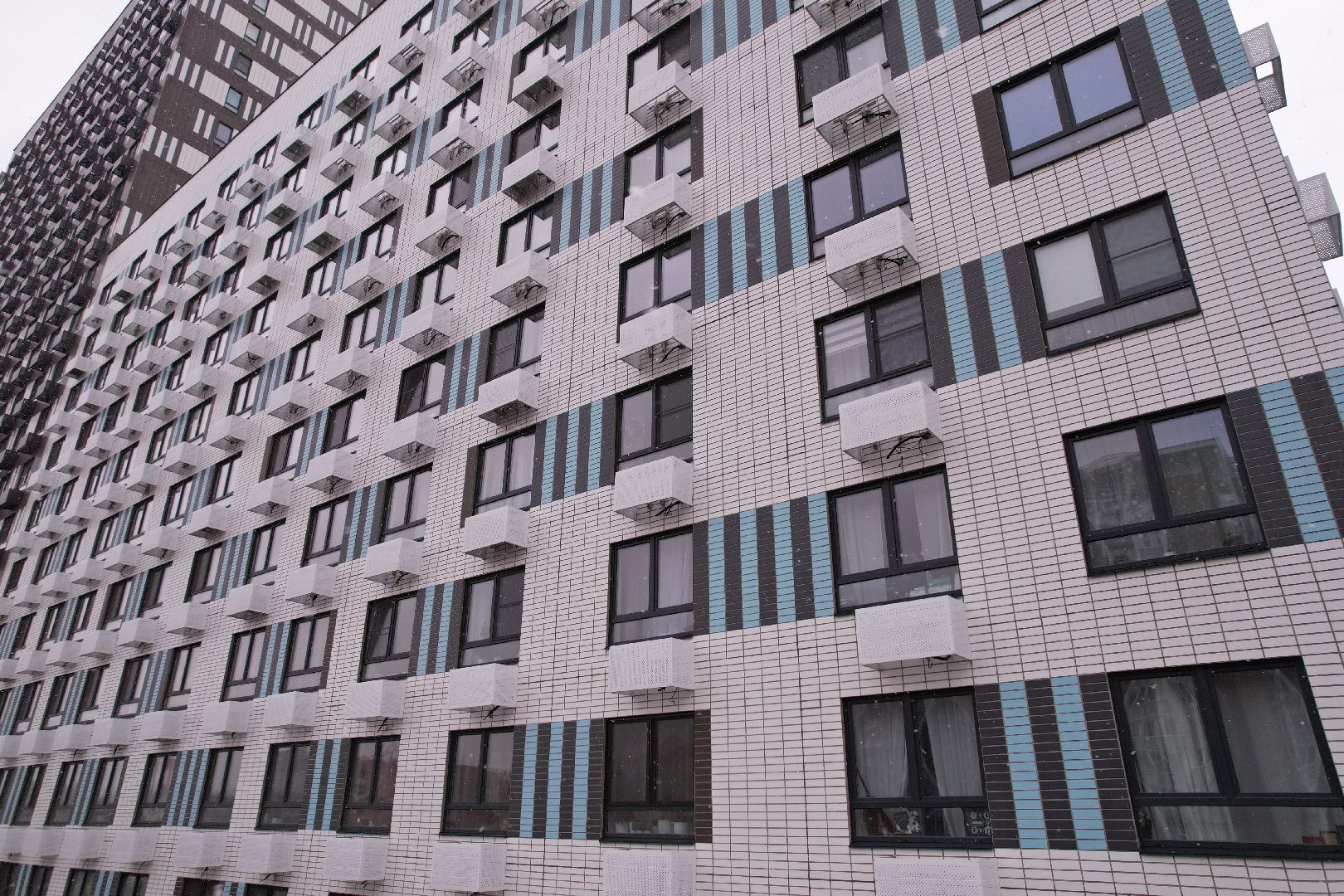 видео с коптера, строительство, мытищи,