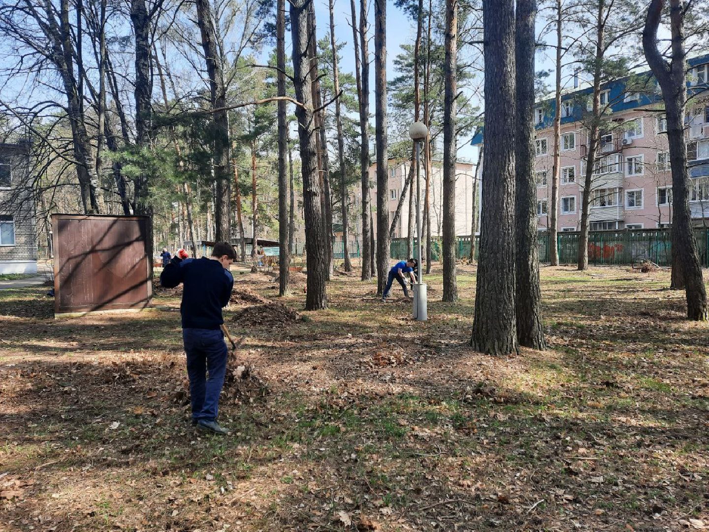 субботник, чистота, месячник благоустройства, Протвино, реабилитационный центр